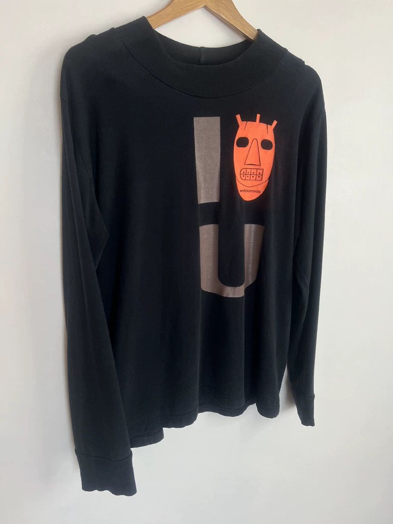 Walter Van Beirendonck aesthetic terrorists black long sleeve top Size US L / EU 52-54 / 3 - 1 Thumbnail