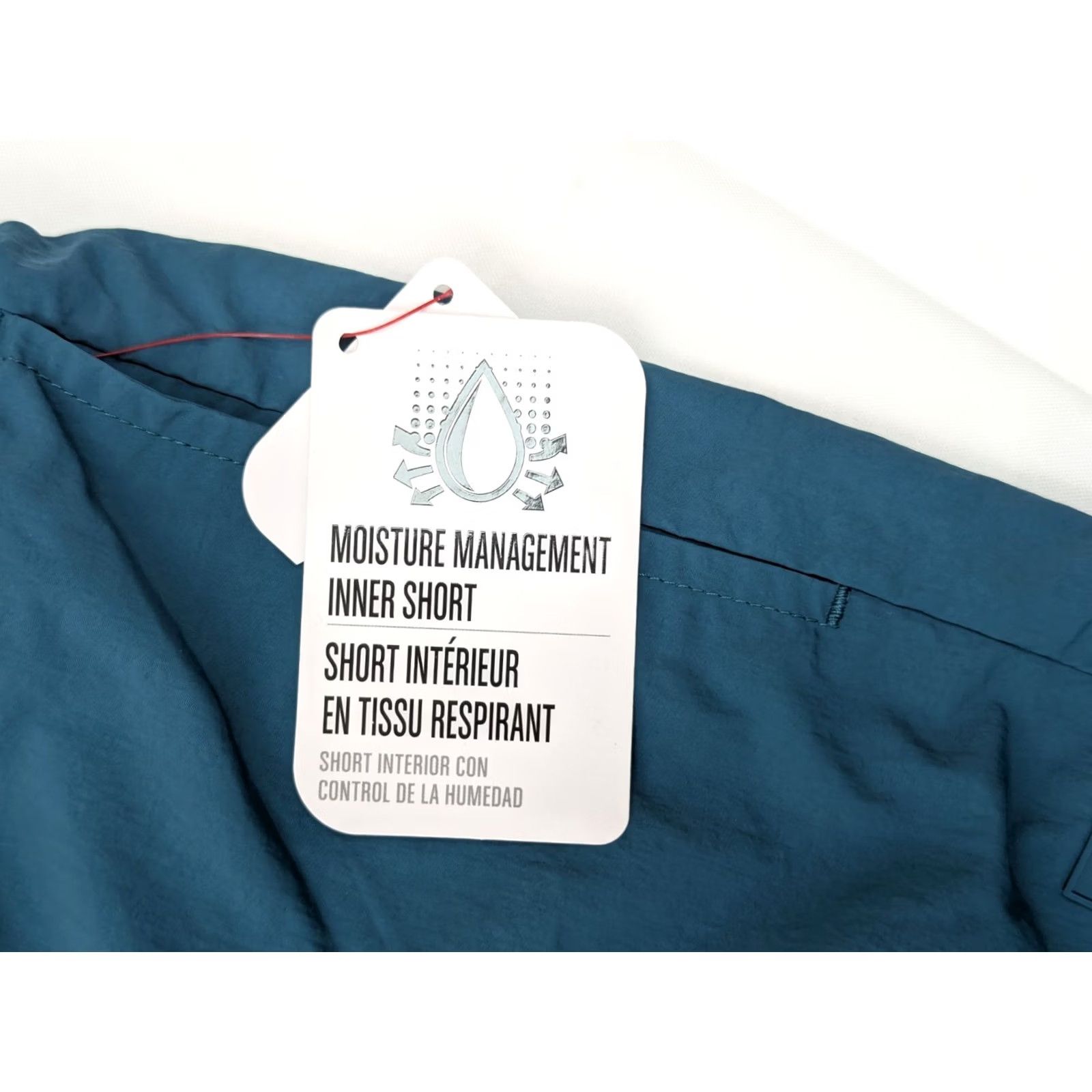 Reebok Reebok Men’s XL Athletic Shorts Teal Moisture Wicking Liner 119544 REW232SH0 XL Green Shorts Athletic Men’s Size US 36 / EU 52 - 2 Thumbnail