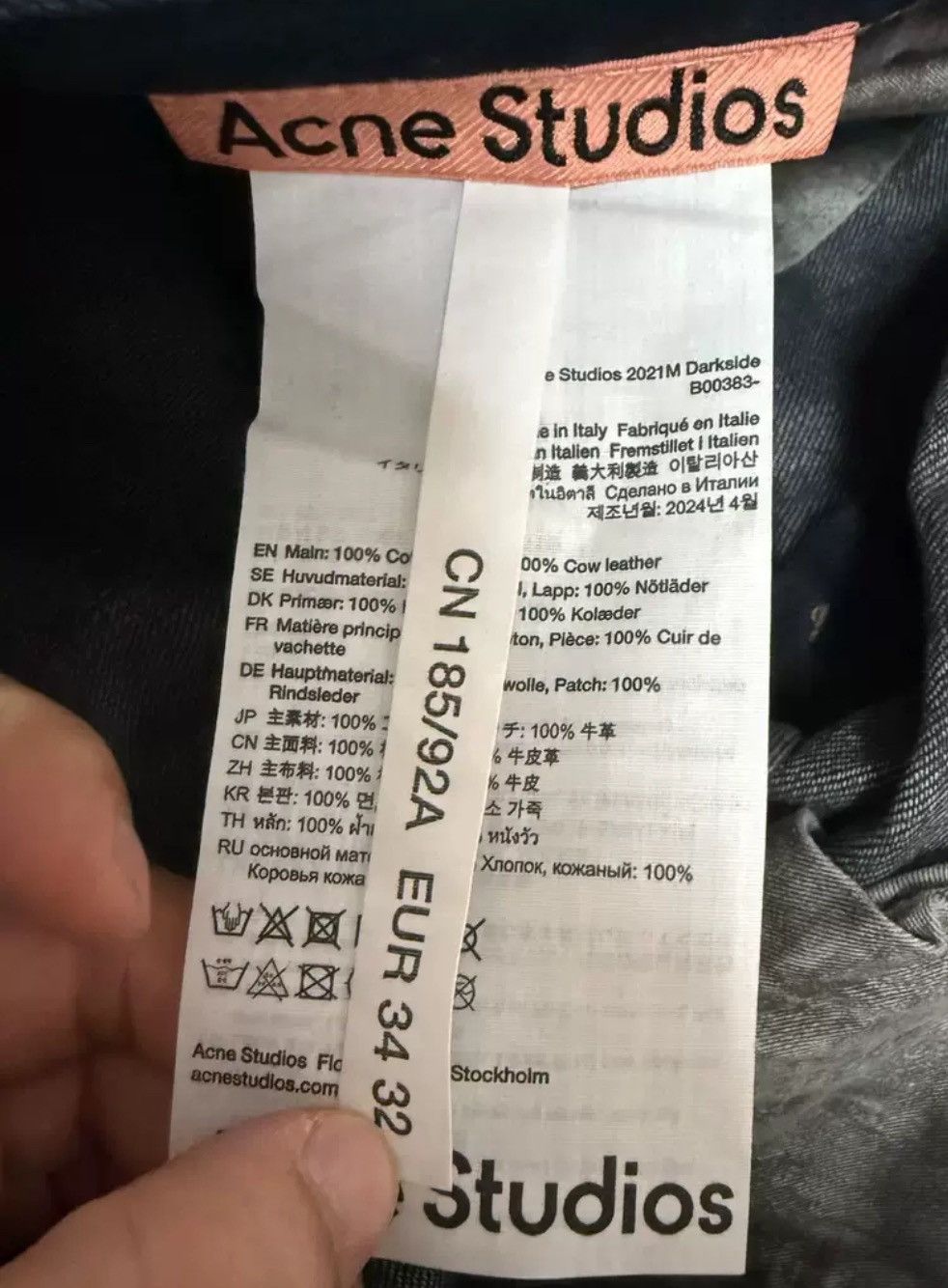 Acne Studios Acne studios Dirty vintage wide-leg jeans Size US 34 / EU 50 - 3 Thumbnail