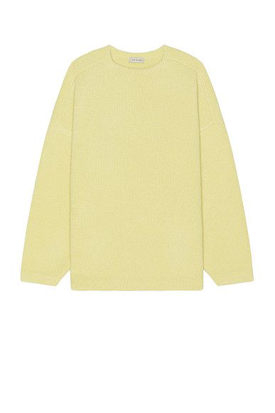 Fear of God 1650USD Virgin Wool Boucle Straight Neck Relaxed Sweater Size US M / EU 48-50 / 2 - 2 Thumbnail