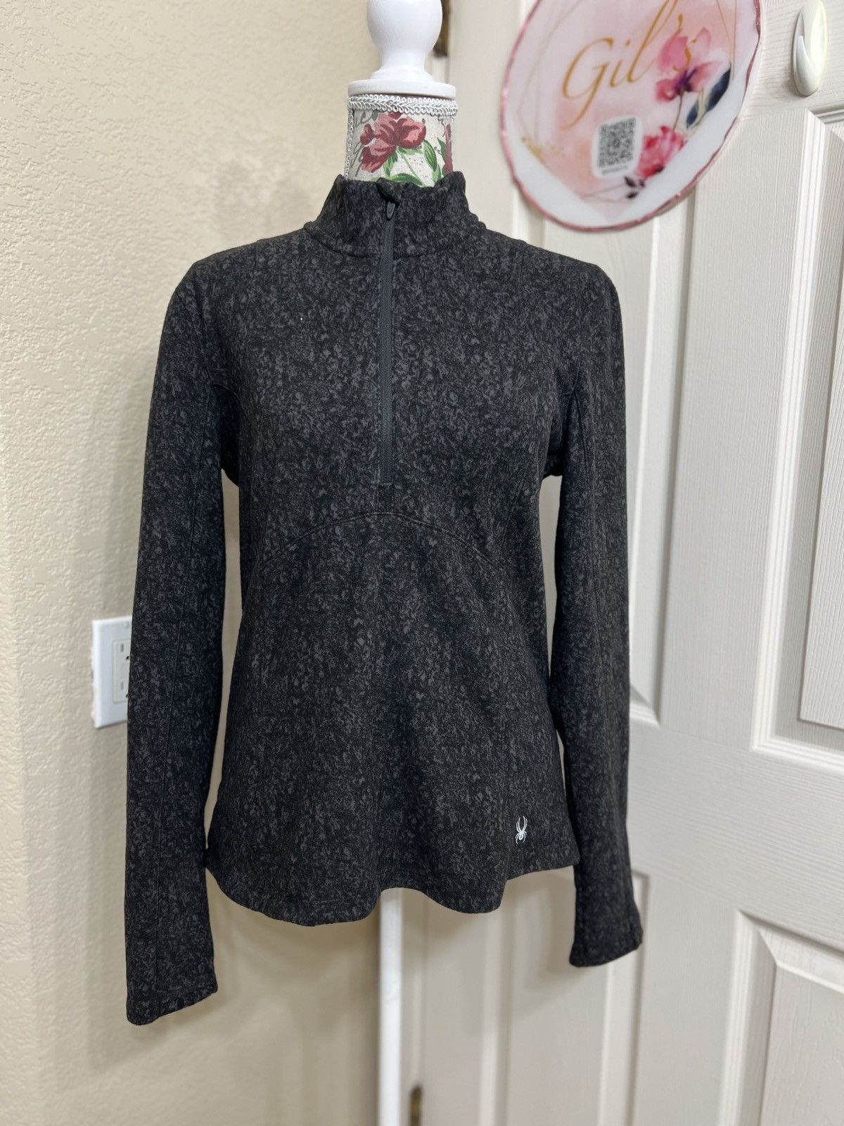 Spyder Spyder Active charcoal half-zip size M Size M / US 6-8 / IT 42-44 - 2 Thumbnail
