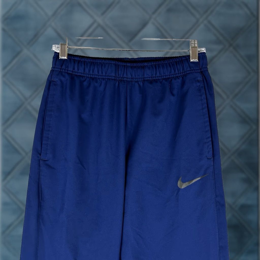 Nike Nike Track Pants Mens Small Blue Dri-Fit Woven Active Training Gym Run Athletic Size US 29 - 1 Thumbnail