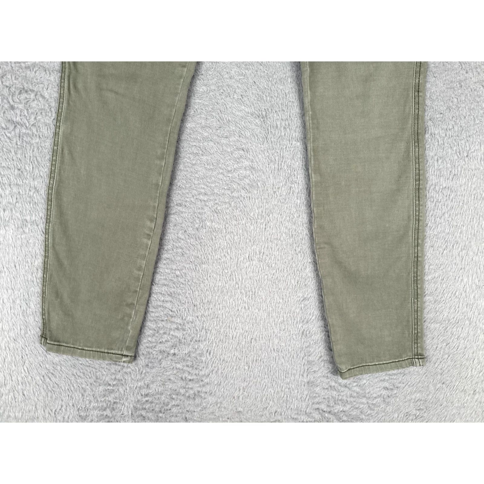 Anthropologie Anthropologie Hei Hei Jeans Womens 26P Green Cargo Skinny Twill Stretch Petite Pants Size 26" / US 2 / IT 38 - 2 Thumbnail