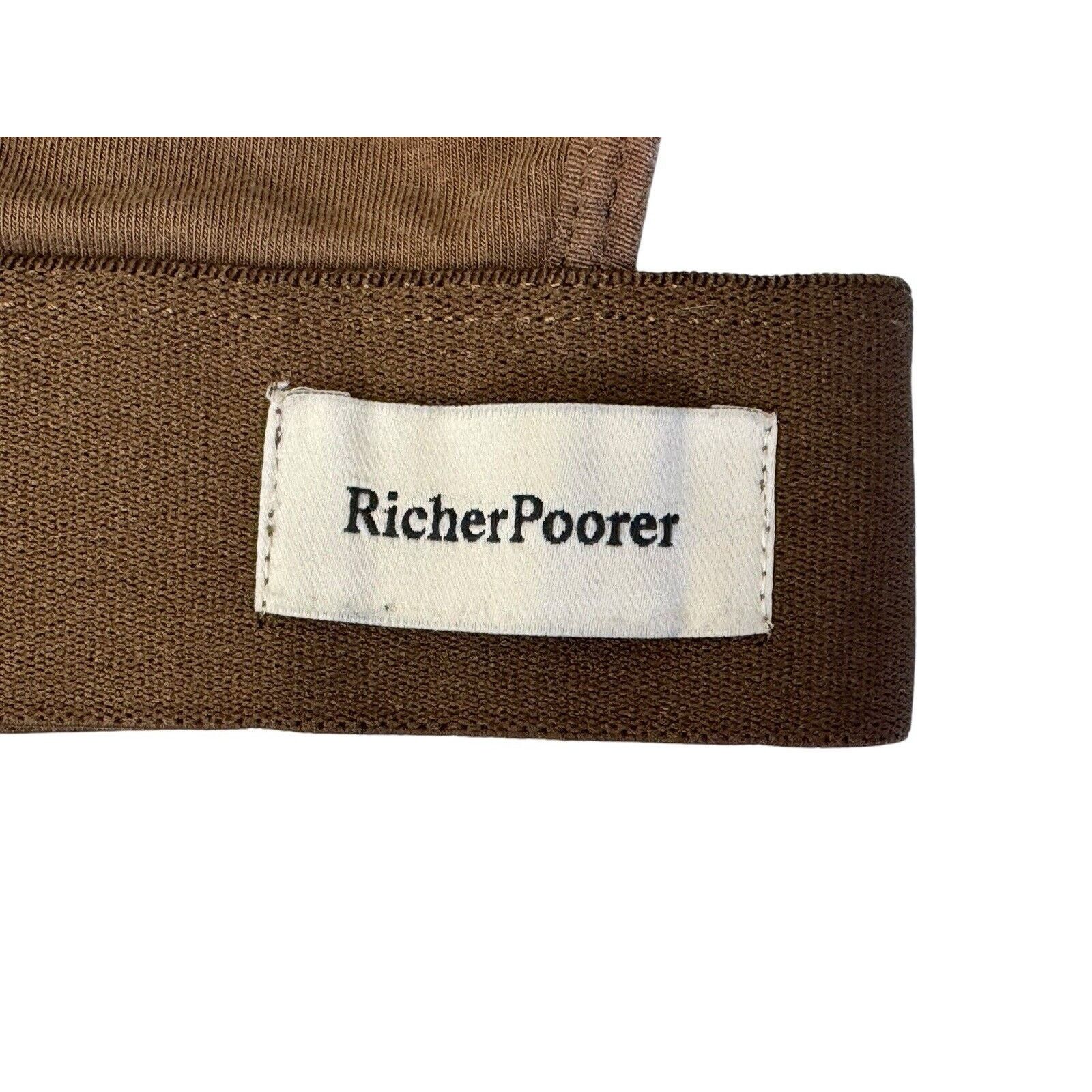 Richer Poorer RICHER POORER Scoop Cutout Bralette Java Brown Bra Crop Top Size S / US 4 / IT 40 - 8 Thumbnail