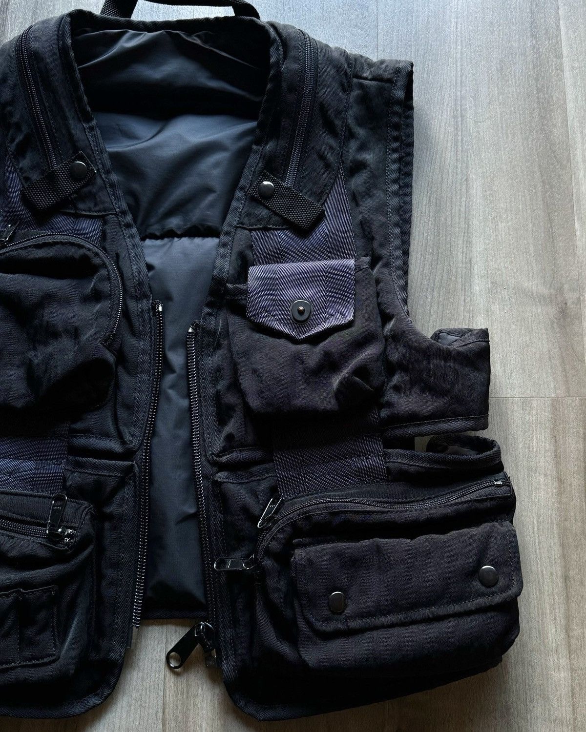 Issey Miyake Parachute Cargo Vest Size US M / EU 48-50 / 2 - 2 Thumbnail
