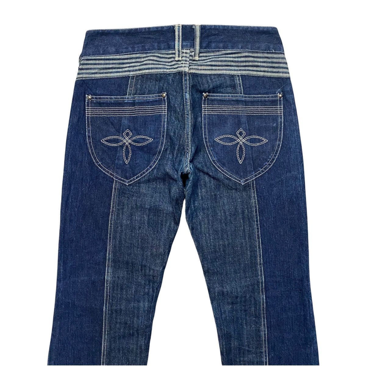 Japanese Brand Tetei Kessler Denim Hybrid Jeans Size US 30 / EU 46 - 9 Thumbnail