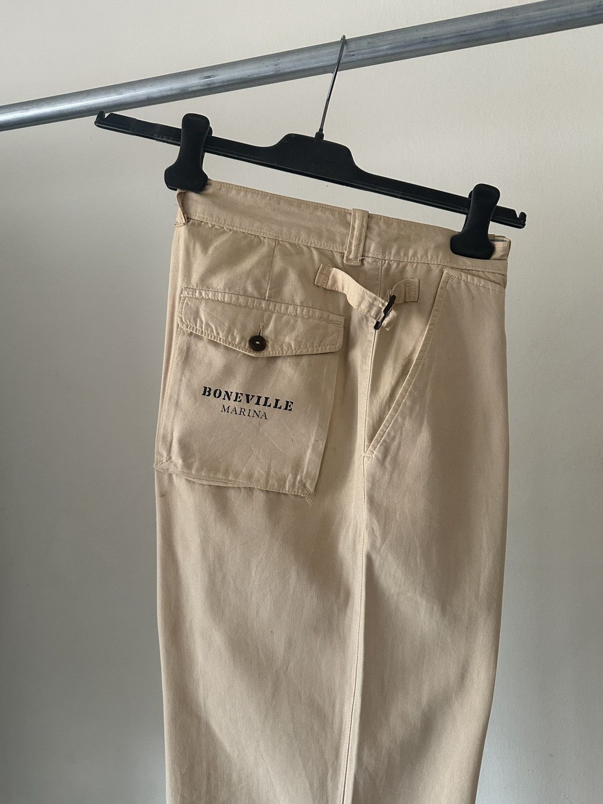 Boneville 1990s Boneville Marina Utility Trousers -Massimo Osti Era Size US 29 - 10 Thumbnail