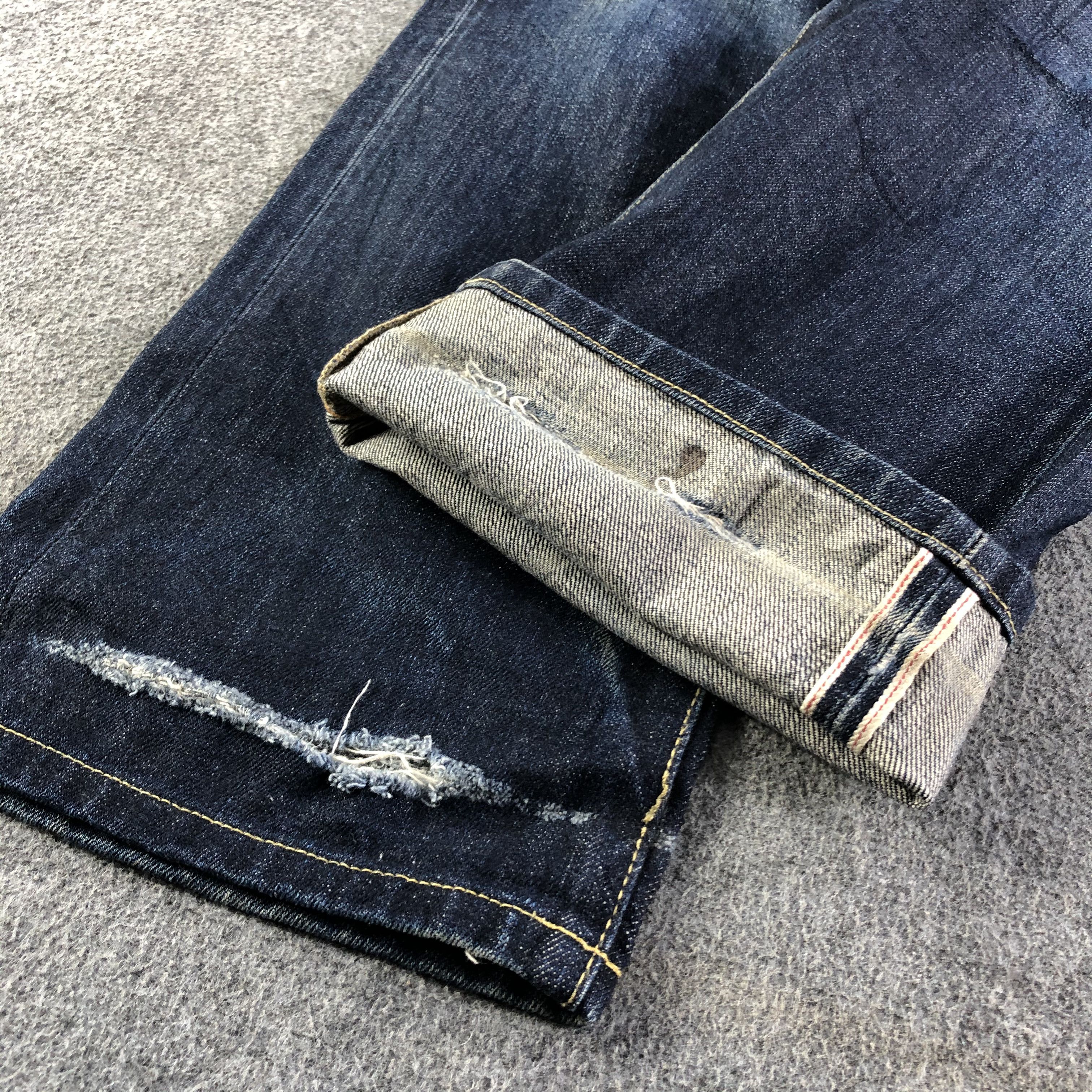 Uniqlo Blue Wash Uniqlo Jeans-J2939 Size US 35 - 6 Thumbnail