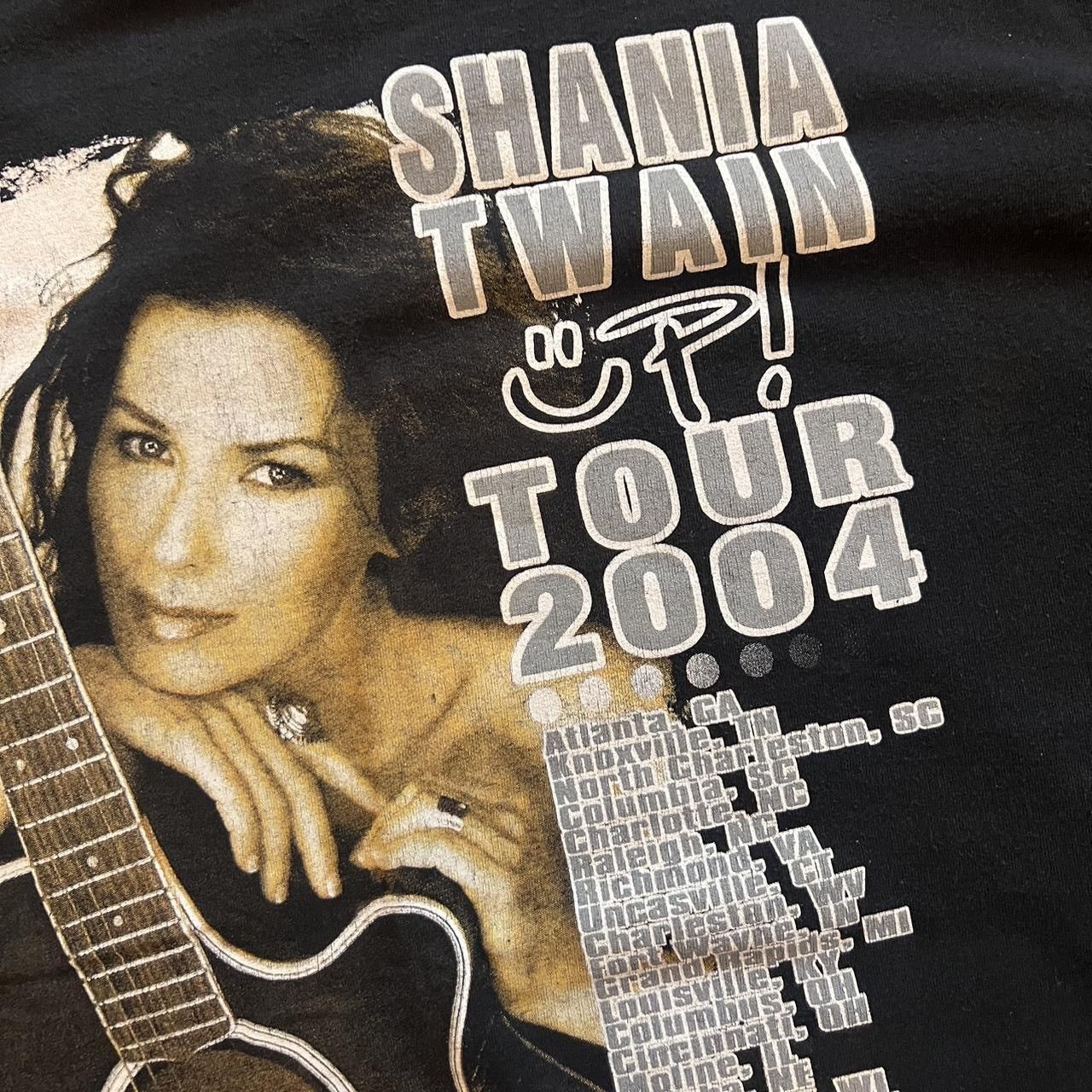 Band Tees × Vintage Vintage Y2K ( 2004 ) Shania Twain Up Tour Tee Size US XL / EU 56 / 4 - 3 Thumbnail