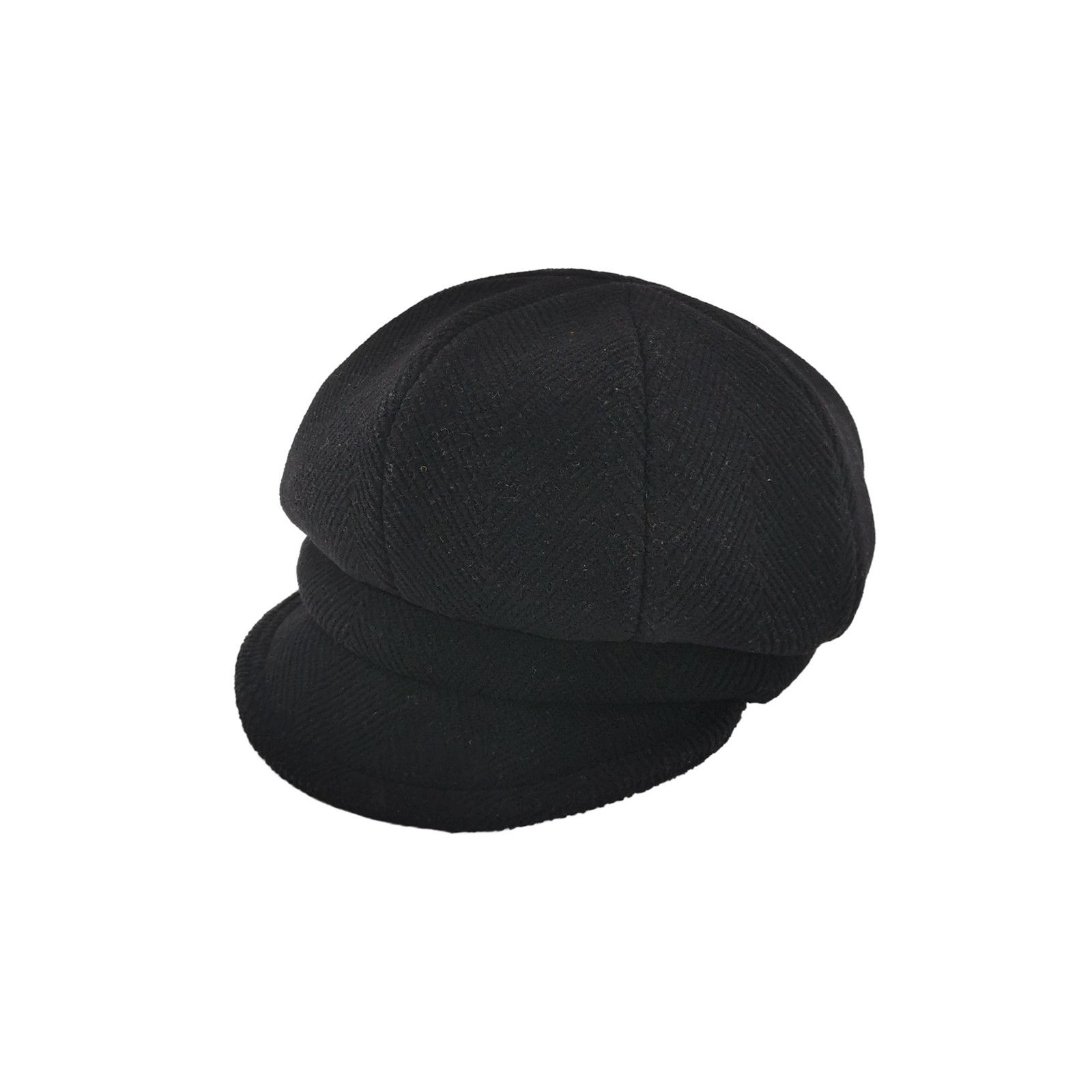 Burberry Burberry Wool Logo Plaque Newsboy Hat Size S Size ONE SIZE - 1 Thumbnail