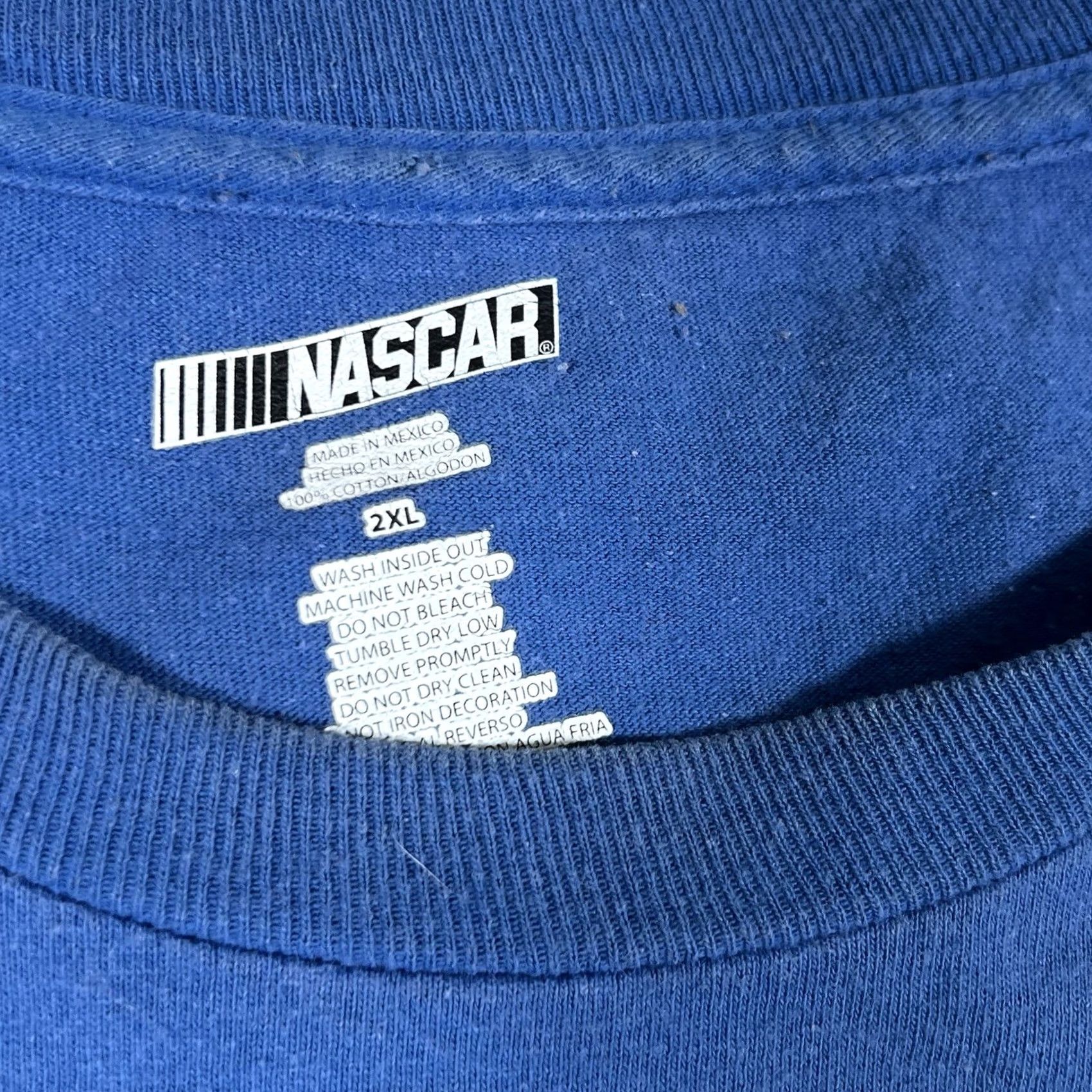 NASCAR Jimmie Johnson Shirt Mens 2XL NASCAR Blue Racing Hendrick Motorsport T-Shirt Size US XXL / EU 58 / 5 - 5 Thumbnail