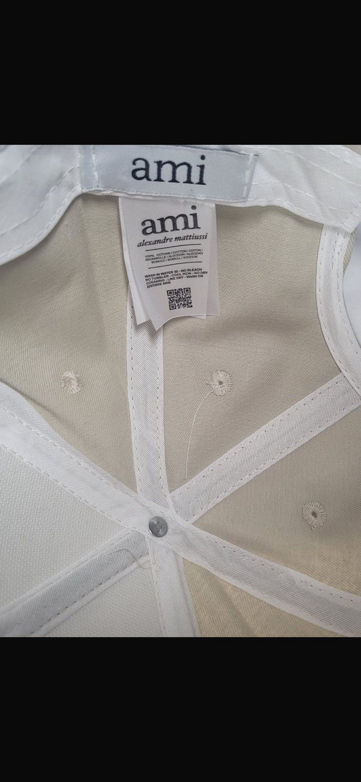AMI ami cap in cream Size 40 - 4 Thumbnail