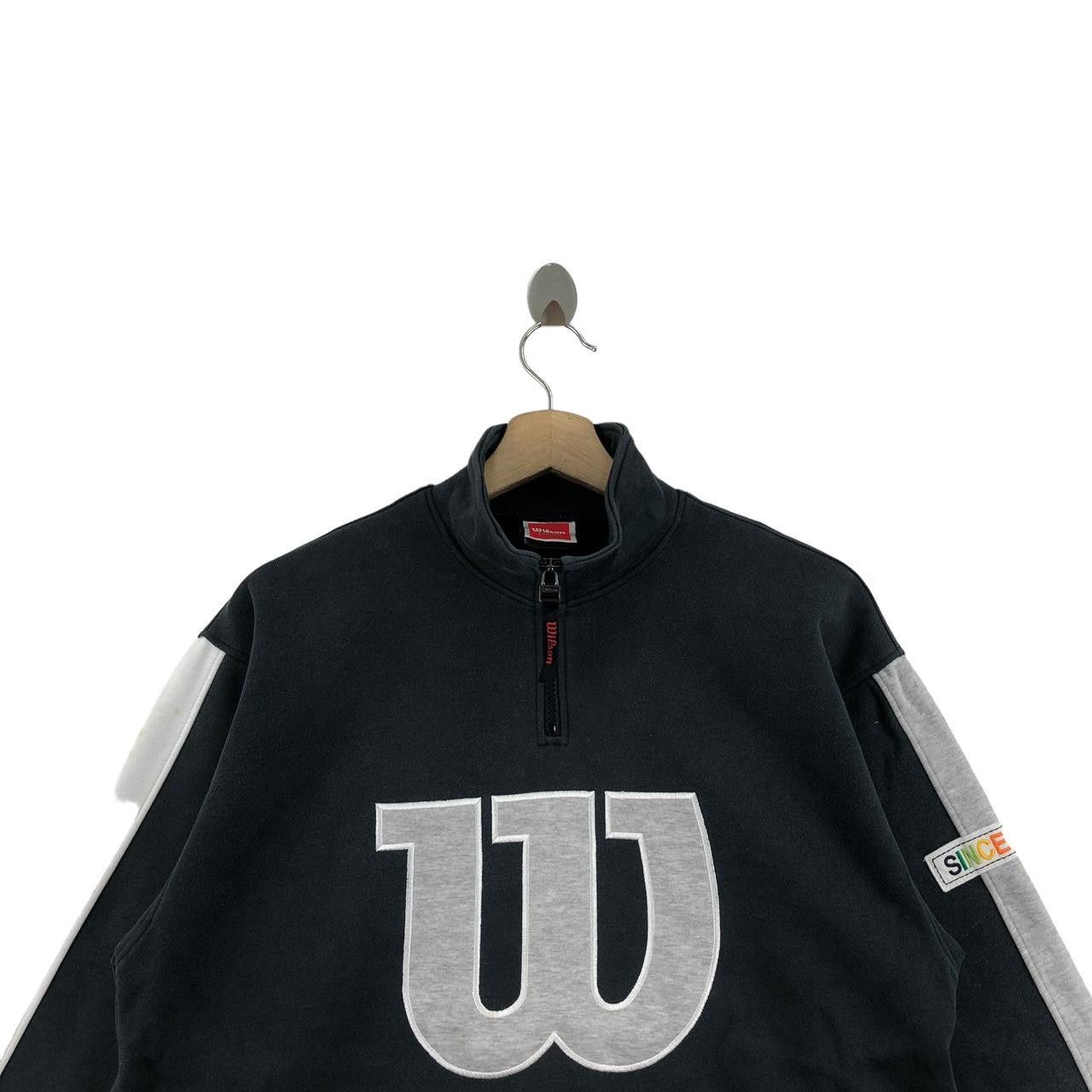 Wilson Vintage WILSON USA HALF ZIPPER Sweatshirt Sweater Size US S / EU 44-46 / 1 - 3 Thumbnail