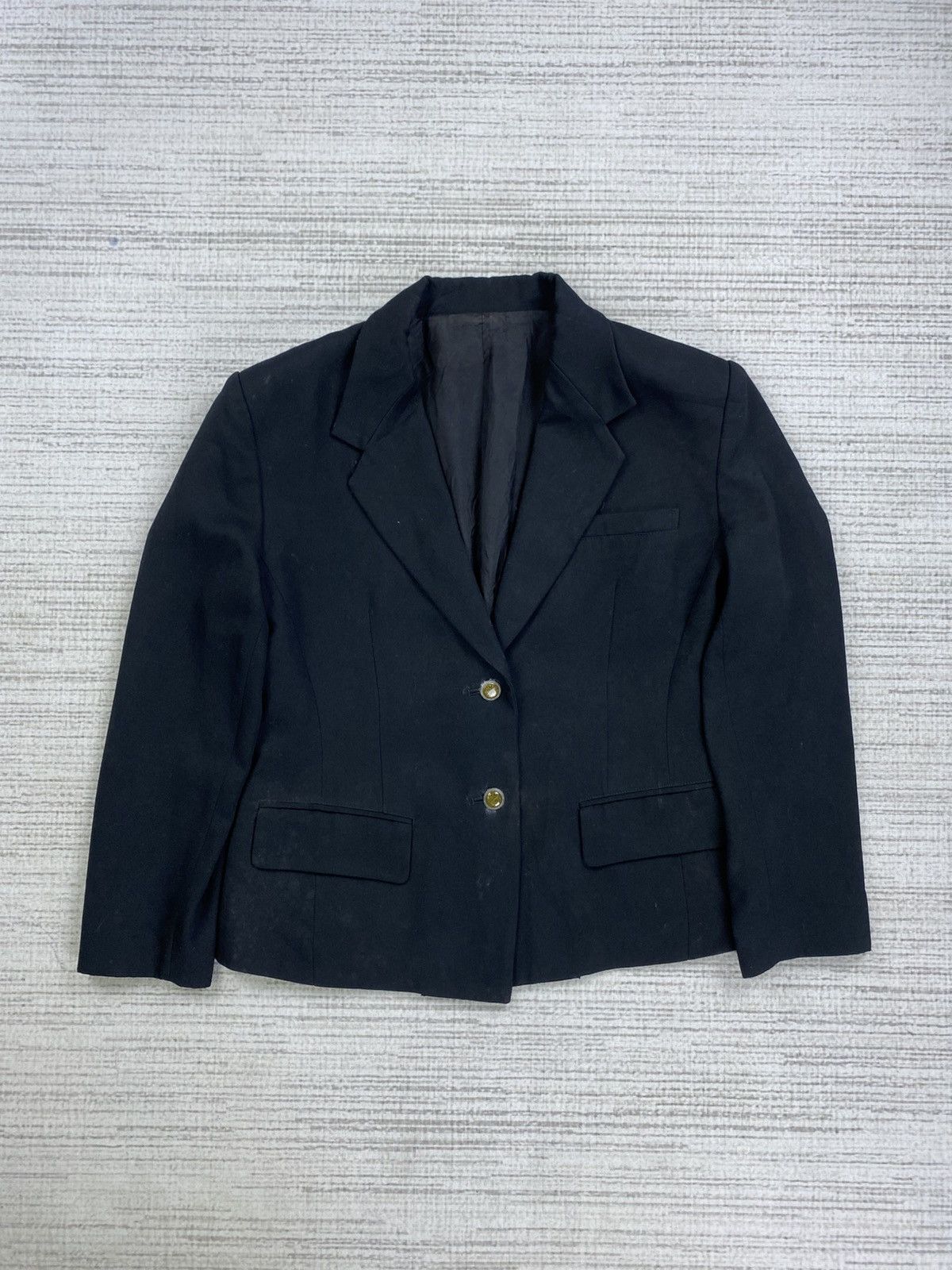 45rpm Vintage 90s 45RPM Studio Double Breasted 2 Button Blazer Size US M / EU 48-50 / 2 - 1 Thumbnail