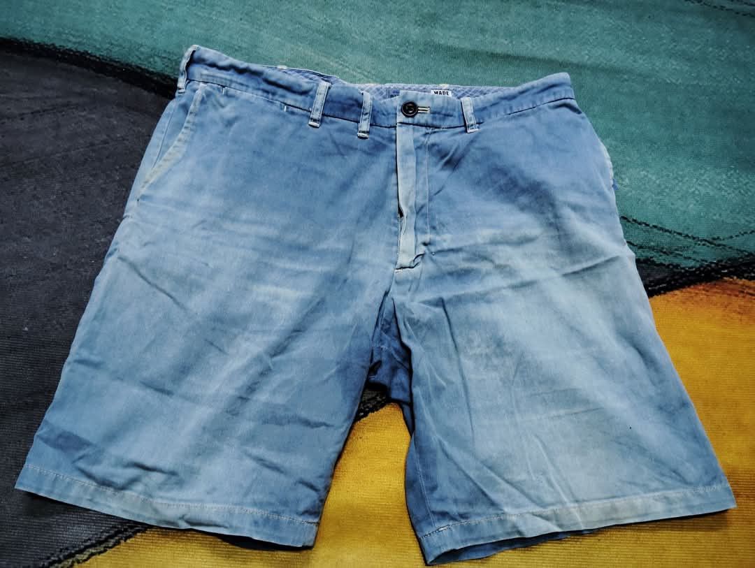 Blue Blue Japan × Vintage 🔥ACCEPT OFFER🔥Blue Blue Japan Shorts Size US 35 - 3 Thumbnail
