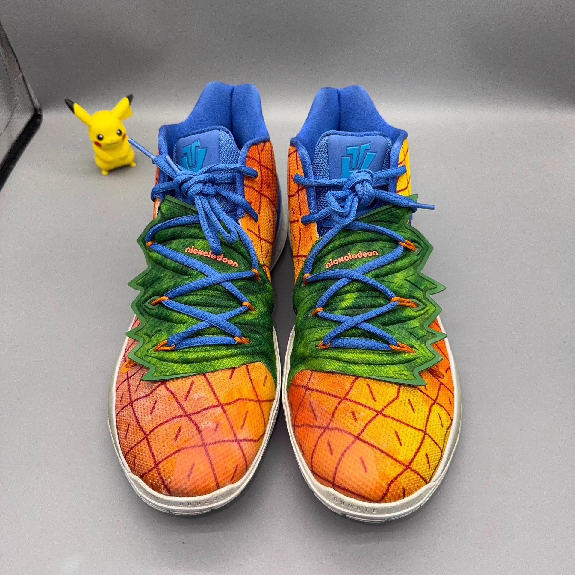 Nike Nike Kyrie 5 SpongeBob Pineapple White Orange 44.5 Size US 11.5 / EU 44-45 - 2 Thumbnail