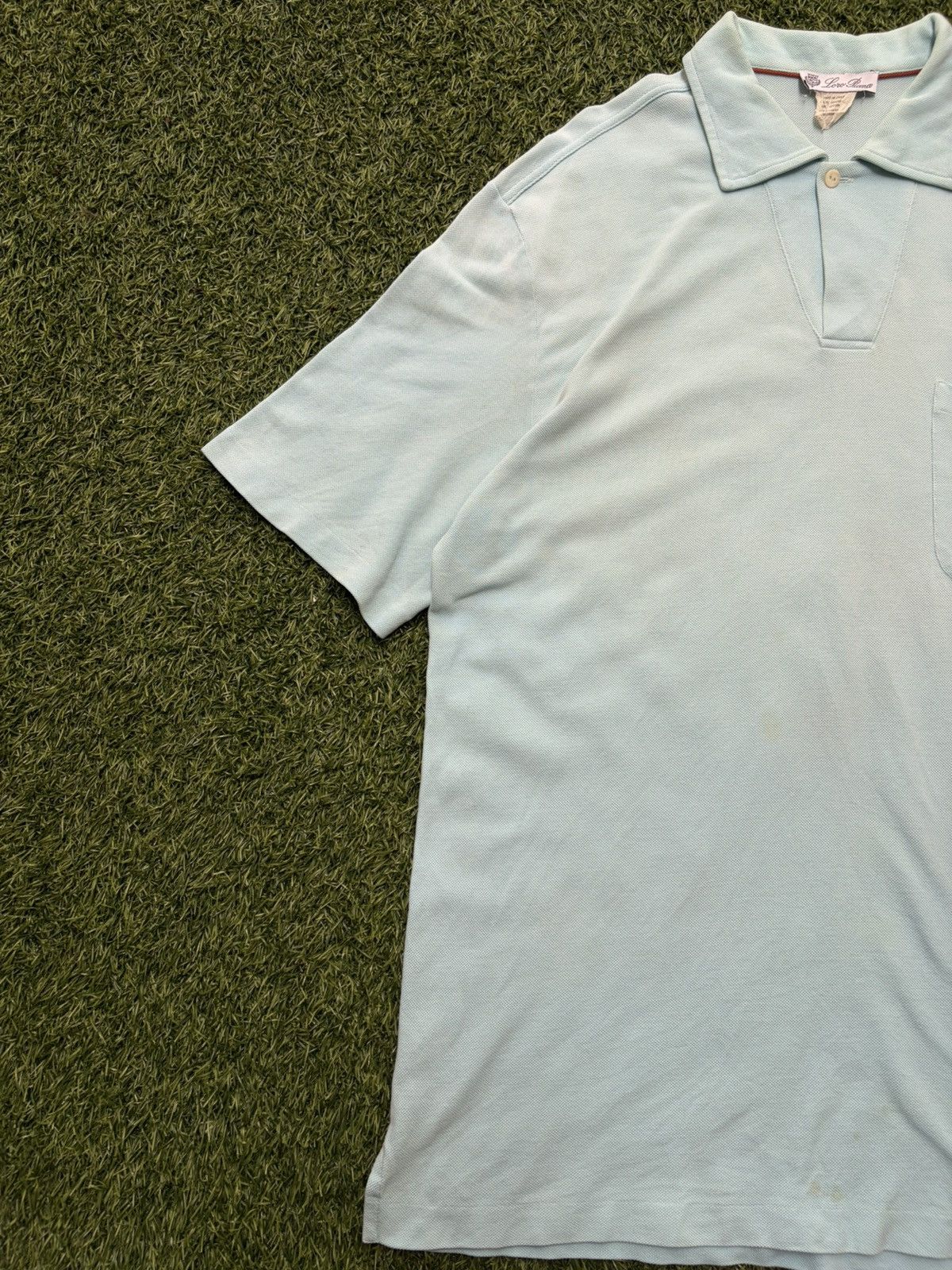 Loro Piana Vintage Loro Piana Collar Shirts Size US XL / EU 56 / 4 - 6 Thumbnail
