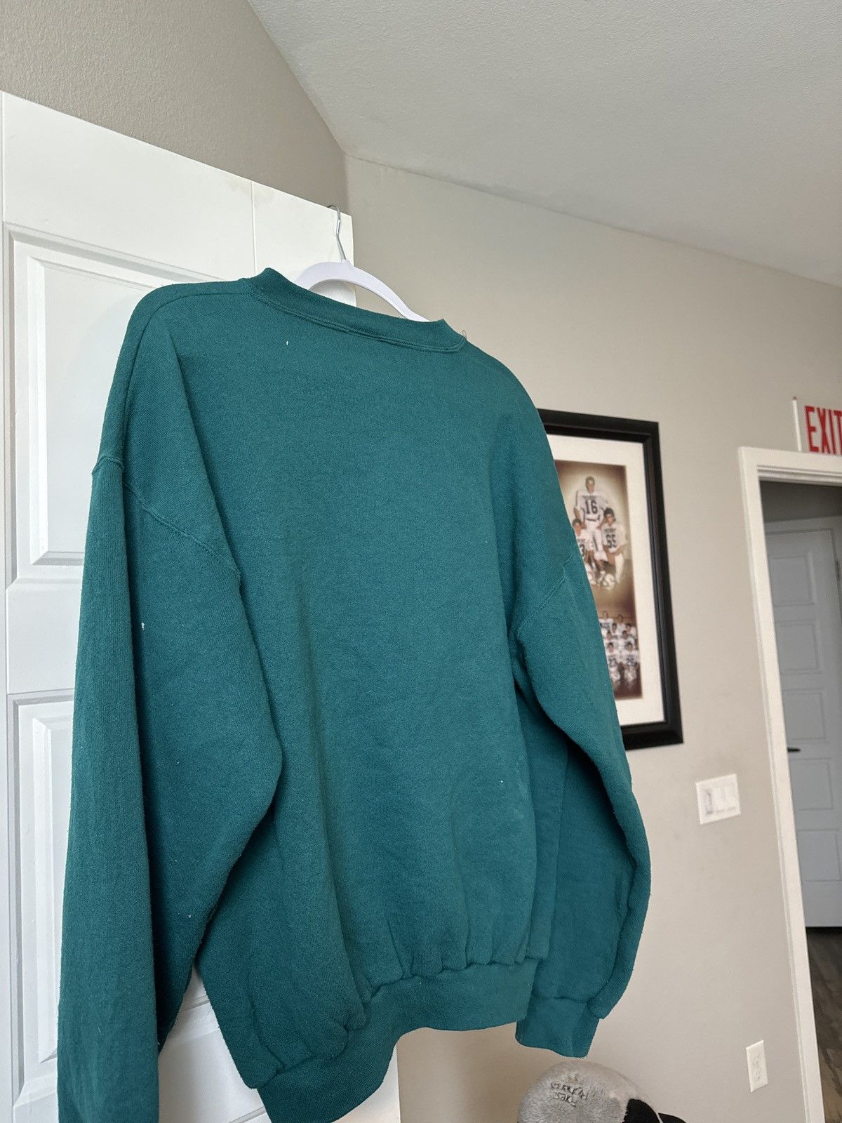 Nike vintage nike big swoosh long sleeve Size US L / EU 52-54 / 3 - 3 Thumbnail
