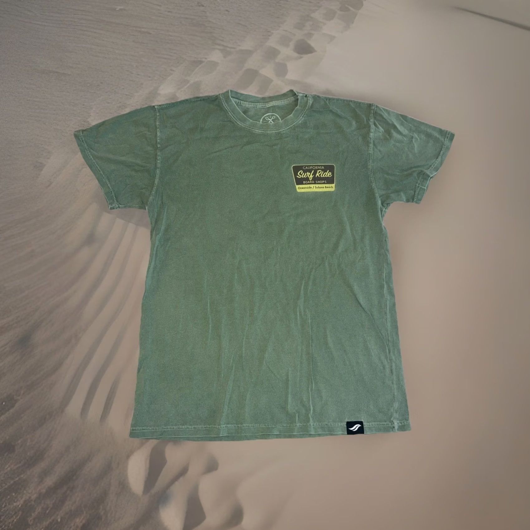 Vintage Vtg Smokey The Bear Parody ‘Stokey’ The Surfer Shirt Small Green Size US S / EU 44-46 / 1 - 2 Thumbnail