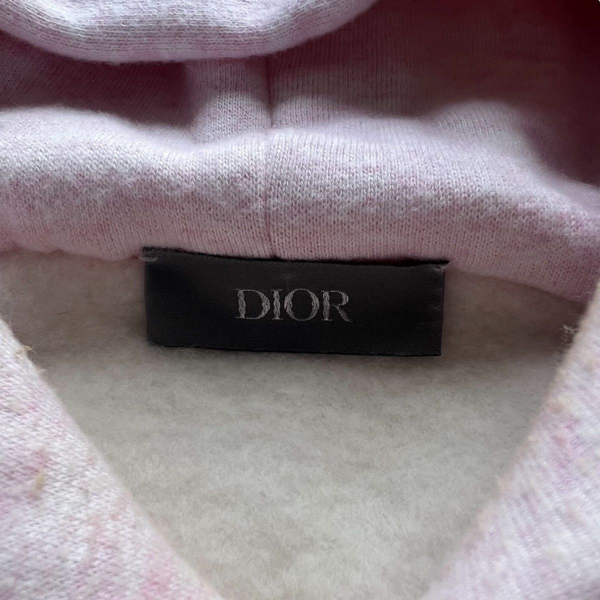 Dior × ERL DIOR ERL 22SS SWIRI WAVEHOODIE white pink/ silver Size US L / EU 52-54 / 3 - 7 Thumbnail
