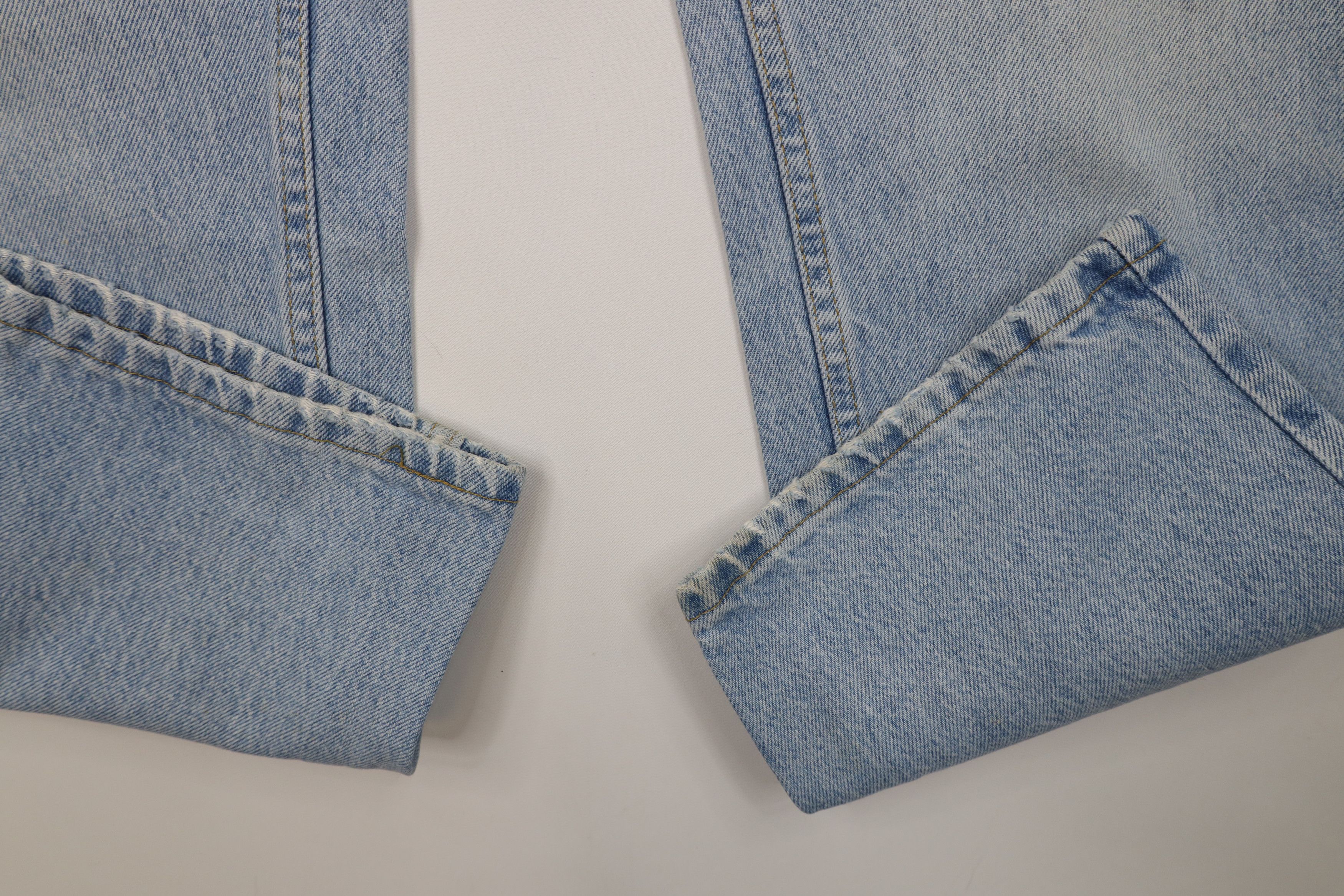 Lee Vintage 90s Lee Straight Leg Denim Jeans Blue Cotton Size US 38 / EU 54 - 5 Thumbnail