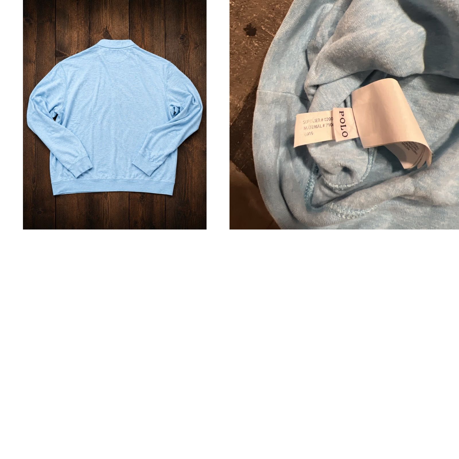 Ralph Lauren Polo Ralph Lauren Pullover Men XL Blue Heather Quarter Zip Lightweight Golf Size US XL / EU 56 / 4 - 8 Thumbnail