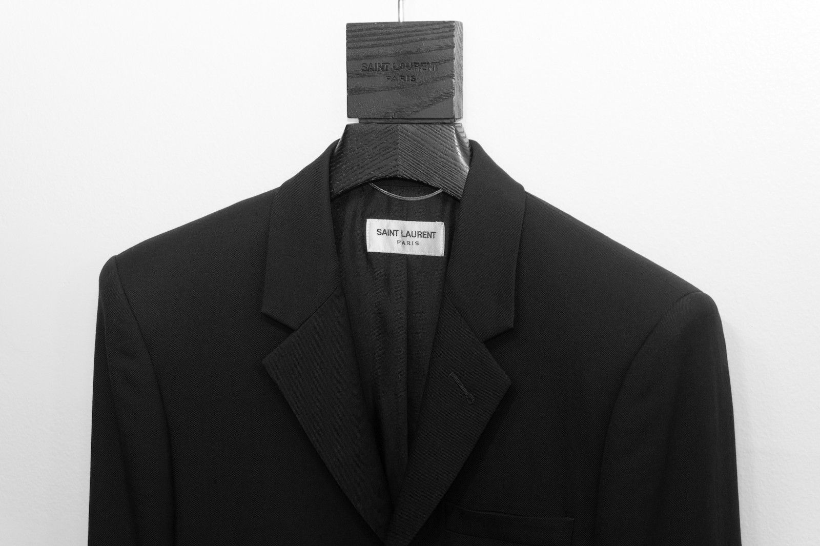 Hedi Slimane × Saint Laurent Paris FW13 Hedi 3 Button Wool Blazer Jacket 42 XS Size US XS / EU 42 / 0 - 4 Thumbnail