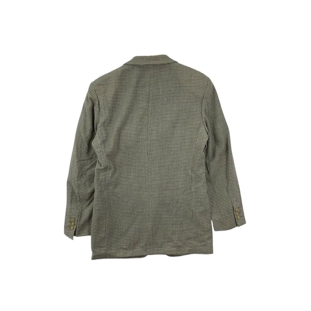 Adolfo Dominguez Vintage ADOLFO DOMINGUEZ Made In Spain Herringbone Blazer Size 46L - 7 Thumbnail