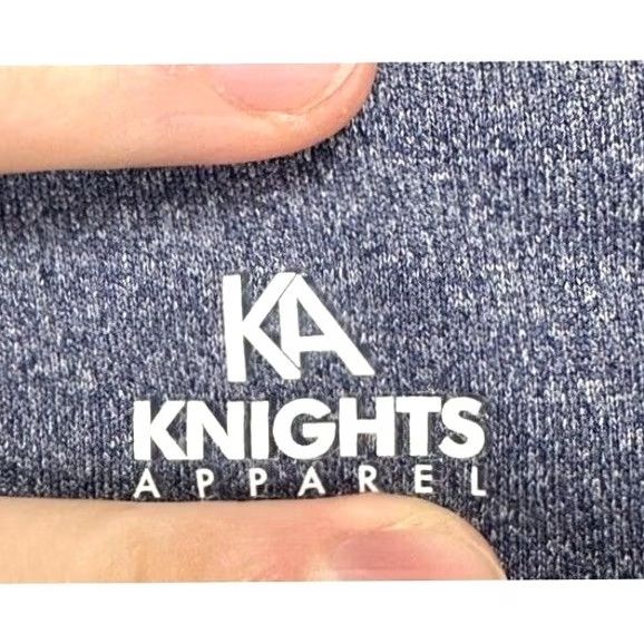 Vintage Knights Apparel Shirt Adult 2XL 50-52 Blue Michigan Wolverines Quarter Zip Mens Shirt Size US XXL / EU 58 / 5 - 3 Thumbnail