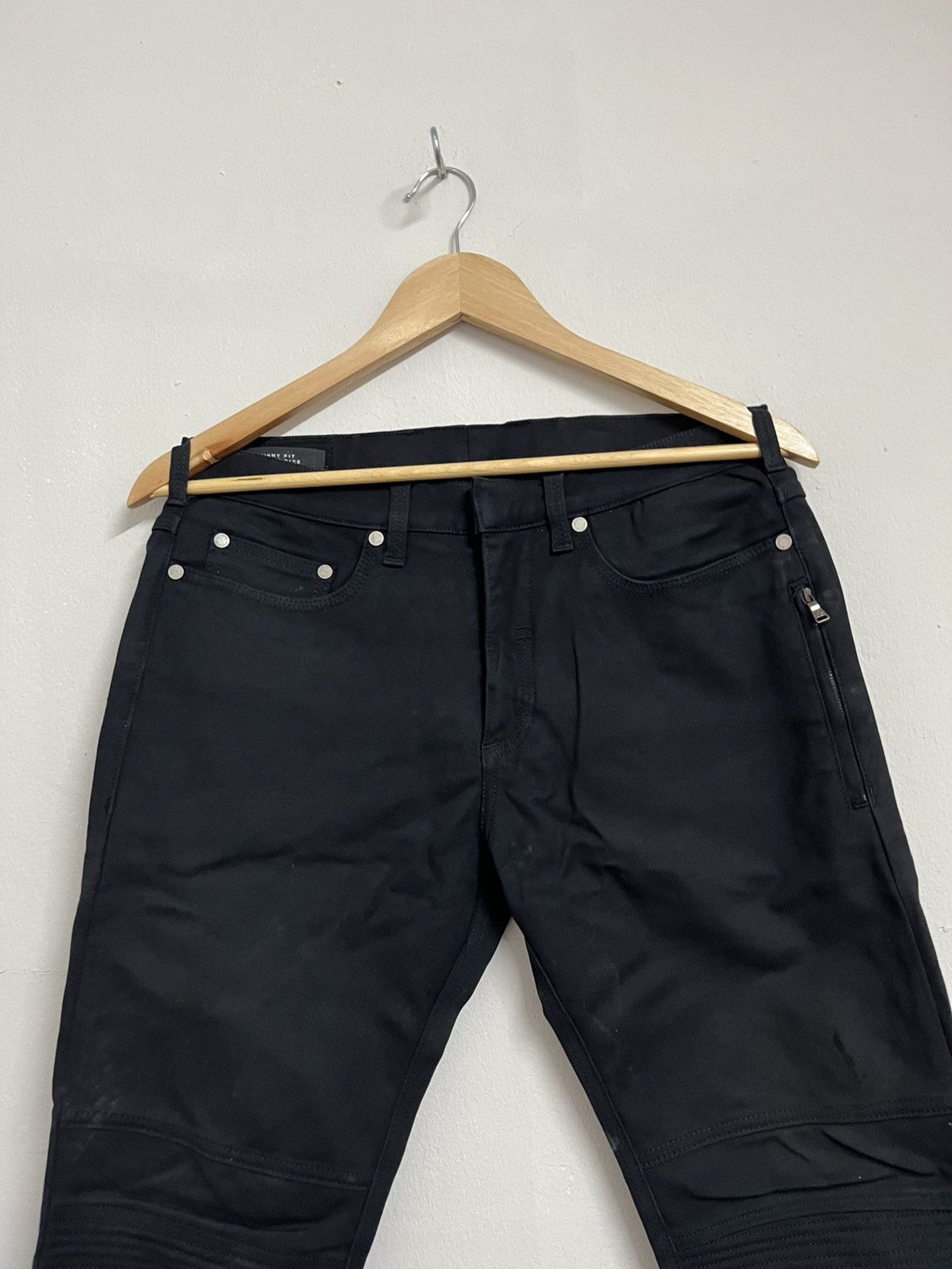 Neil Barrett 🔥 NEIL BARRETT Skinny Knee Pleated ARCHIVAL Pants Size US 32 / EU 48 - 6 Thumbnail