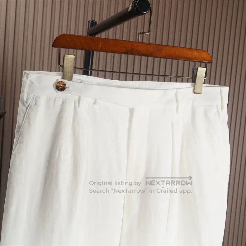 Brunello Cucinelli Brunello Cucinelli Linen Long Pants Size US 38 / EU 54 - 3 Thumbnail