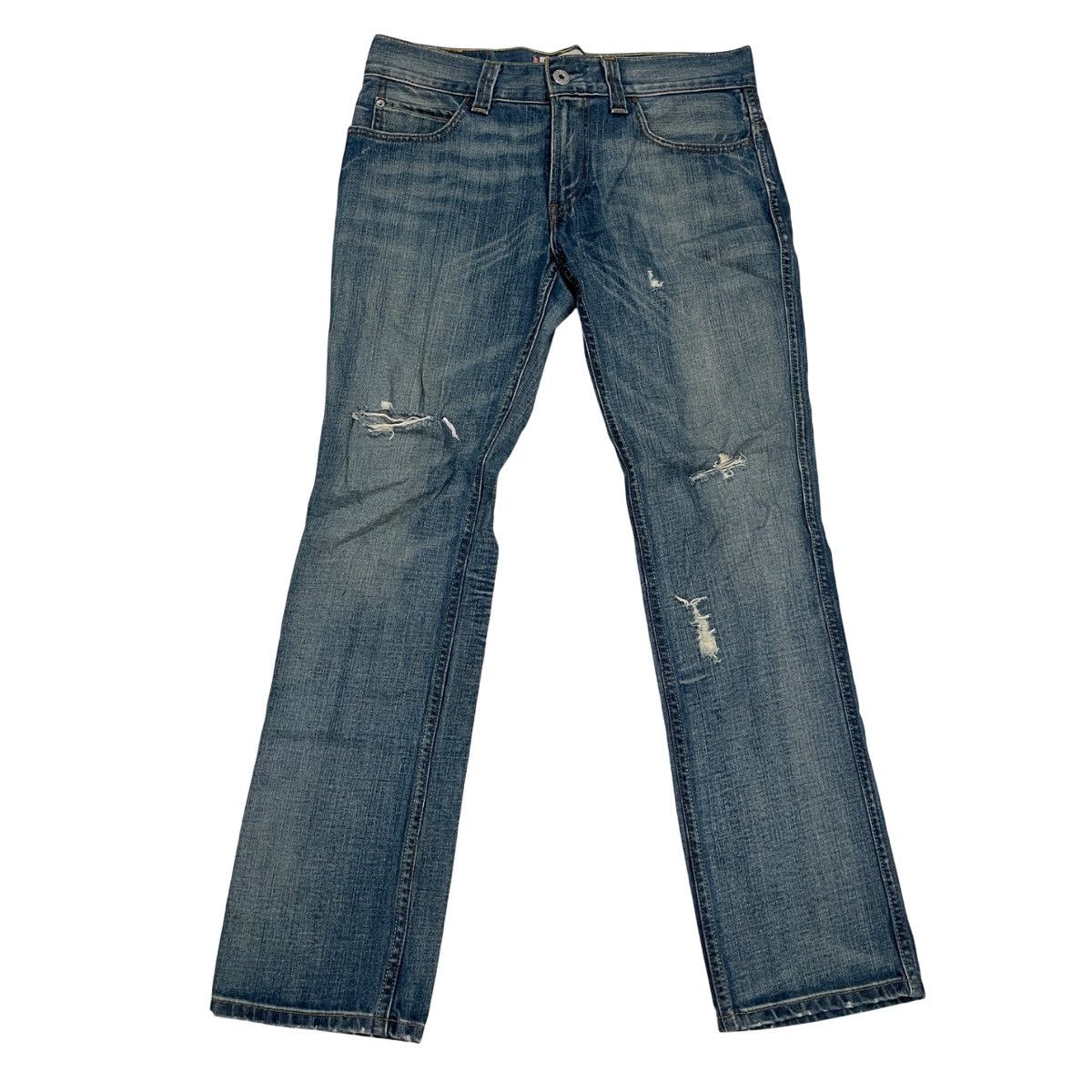 Levi's Vintage Clothing Distressed vintage Levis 511 jeans slim Size US 34 / EU 50 - 1 Thumbnail