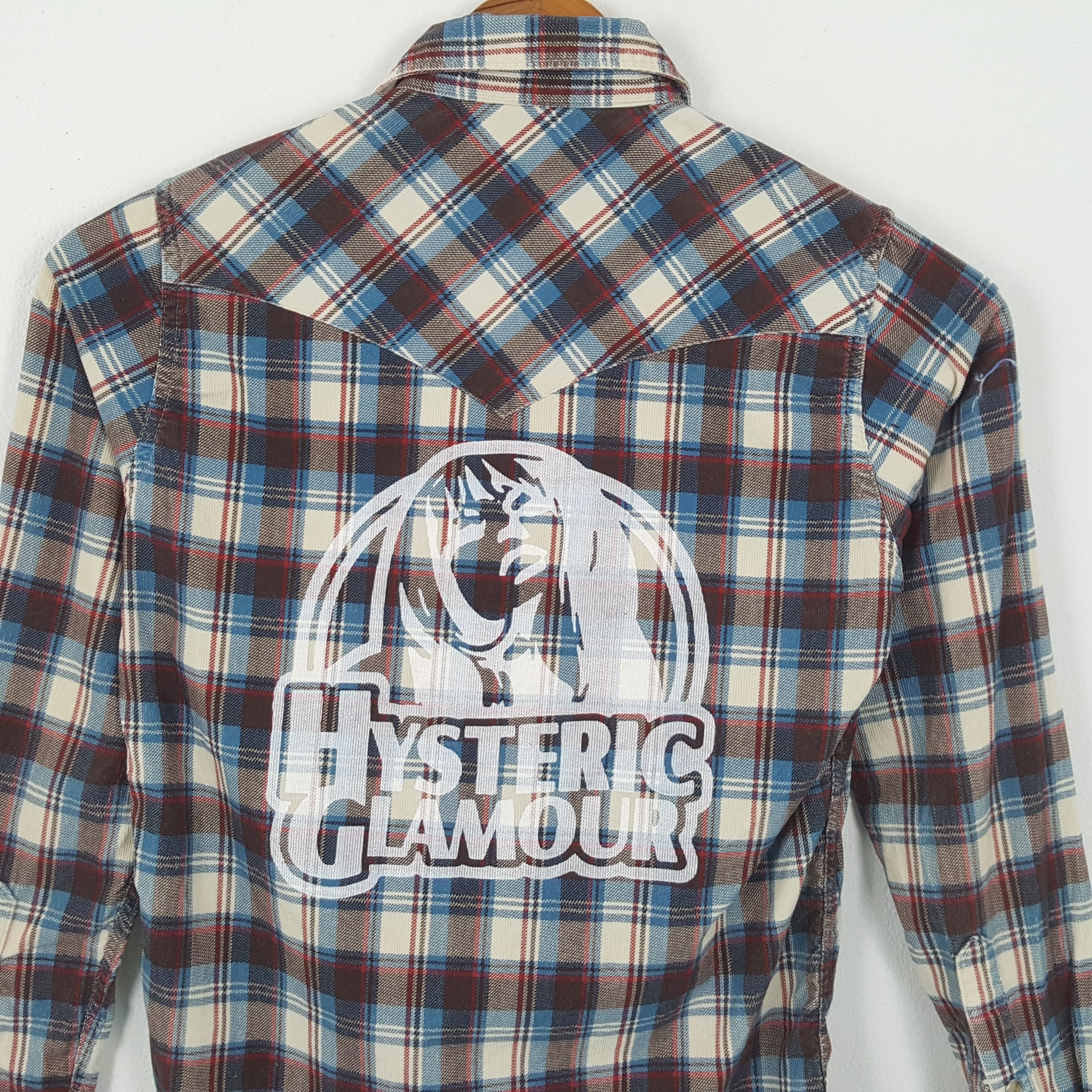 Hysteric Glamour × Japanese Brand × Vintage Vintage HYSTERIC GLAMOUR Japanese Fashion Brand Shirts Size US M / EU 48-50 / 2 - 2 Thumbnail