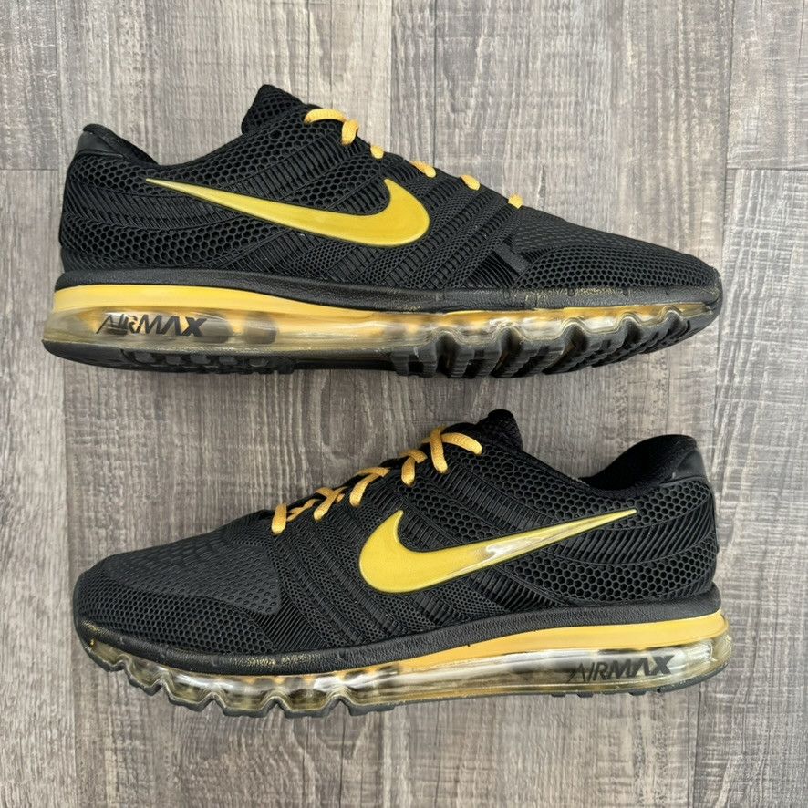 Nike Streetwear Vintage NIKE Air Max 2017 Black Gold 13M Grailed