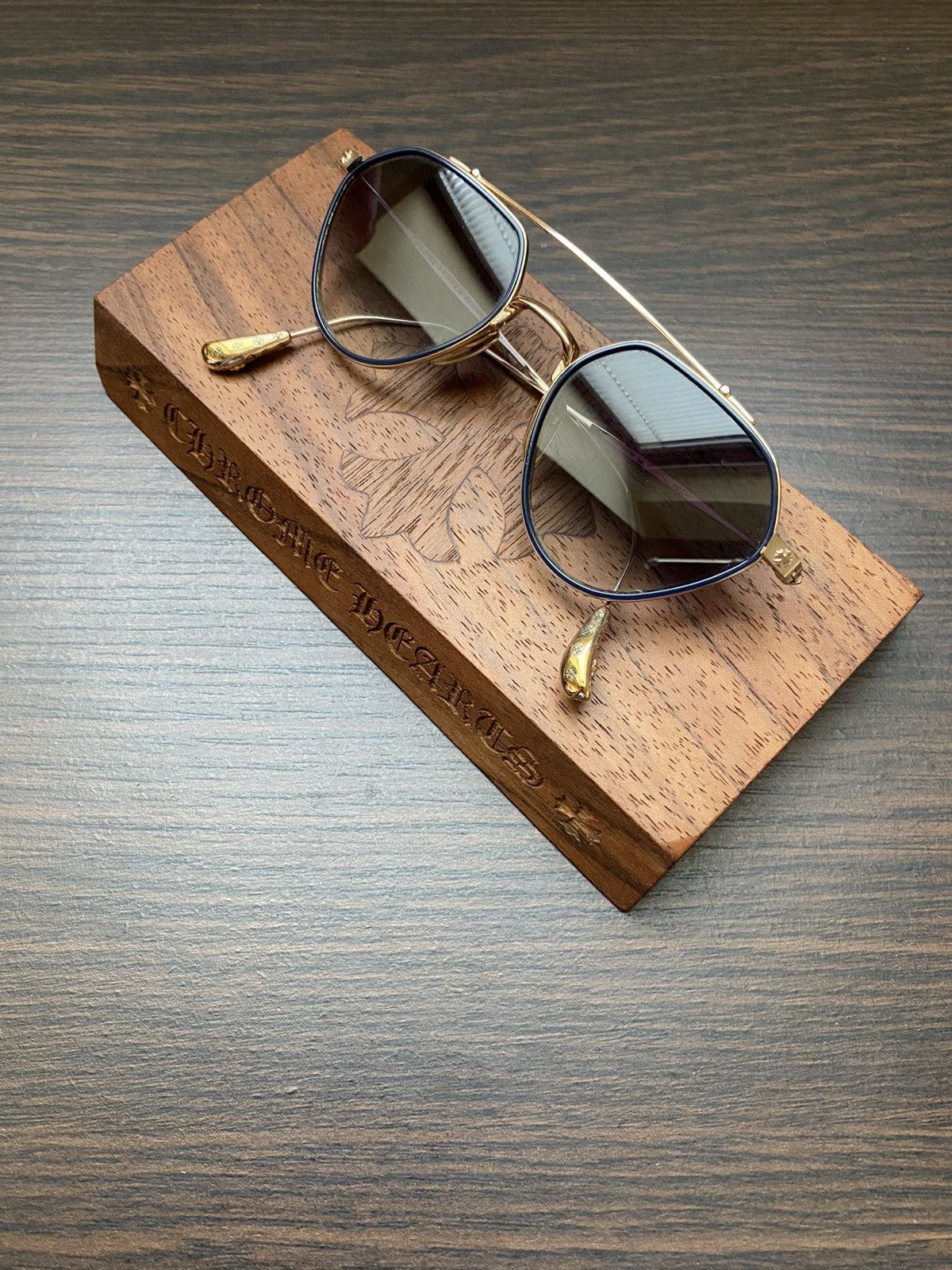 Chrome Hearts BONE PRONE II Chrome Hearts Sunglasses Size ONE SIZE - 3 Thumbnail