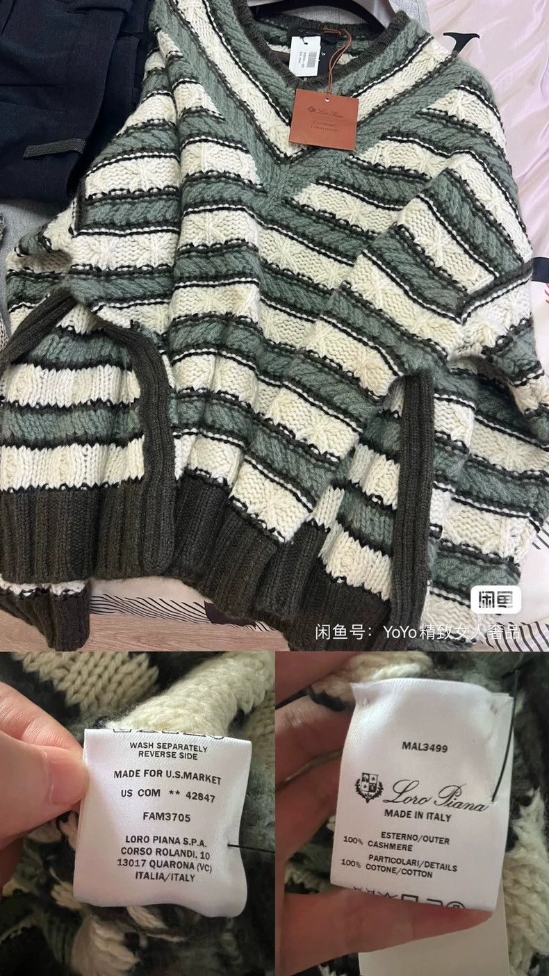 Loro Piana LORO PIANA Sheep's wool sweater Size S / US 4 / IT 40 - 8 Thumbnail