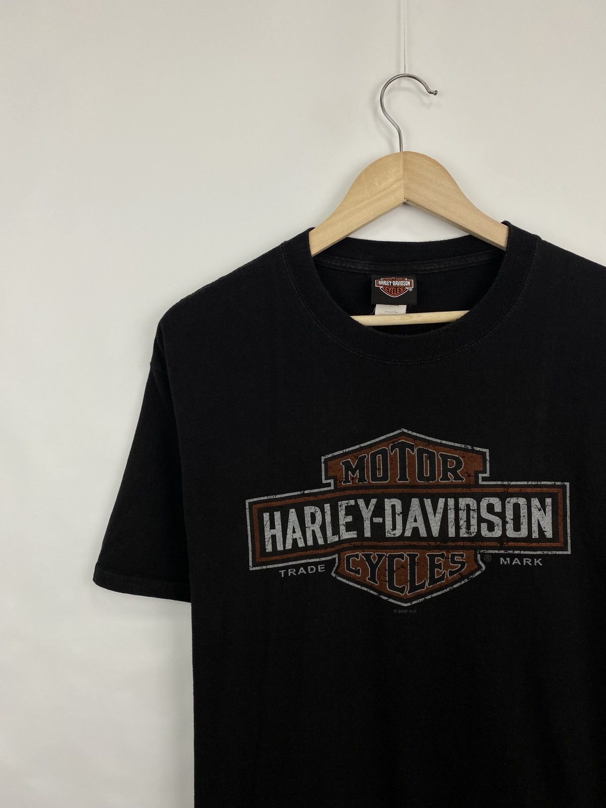 Harley Davidson 🏴󠁧󠁢󠁥󠁮󠁧󠁿 Vintage Y2K Harley Davidson England Sexy Girl Choppers Tee Size US L / EU 52-54 / 3 - 9 Thumbnail