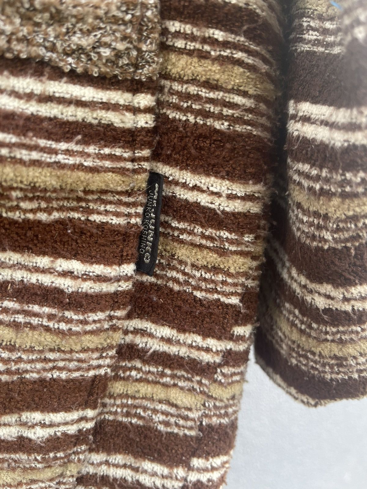 Junko Shimada Vintage Mr. Junko by Junko Koshino Striped Jacket Size US L / EU 52-54 / 3 - 6 Thumbnail
