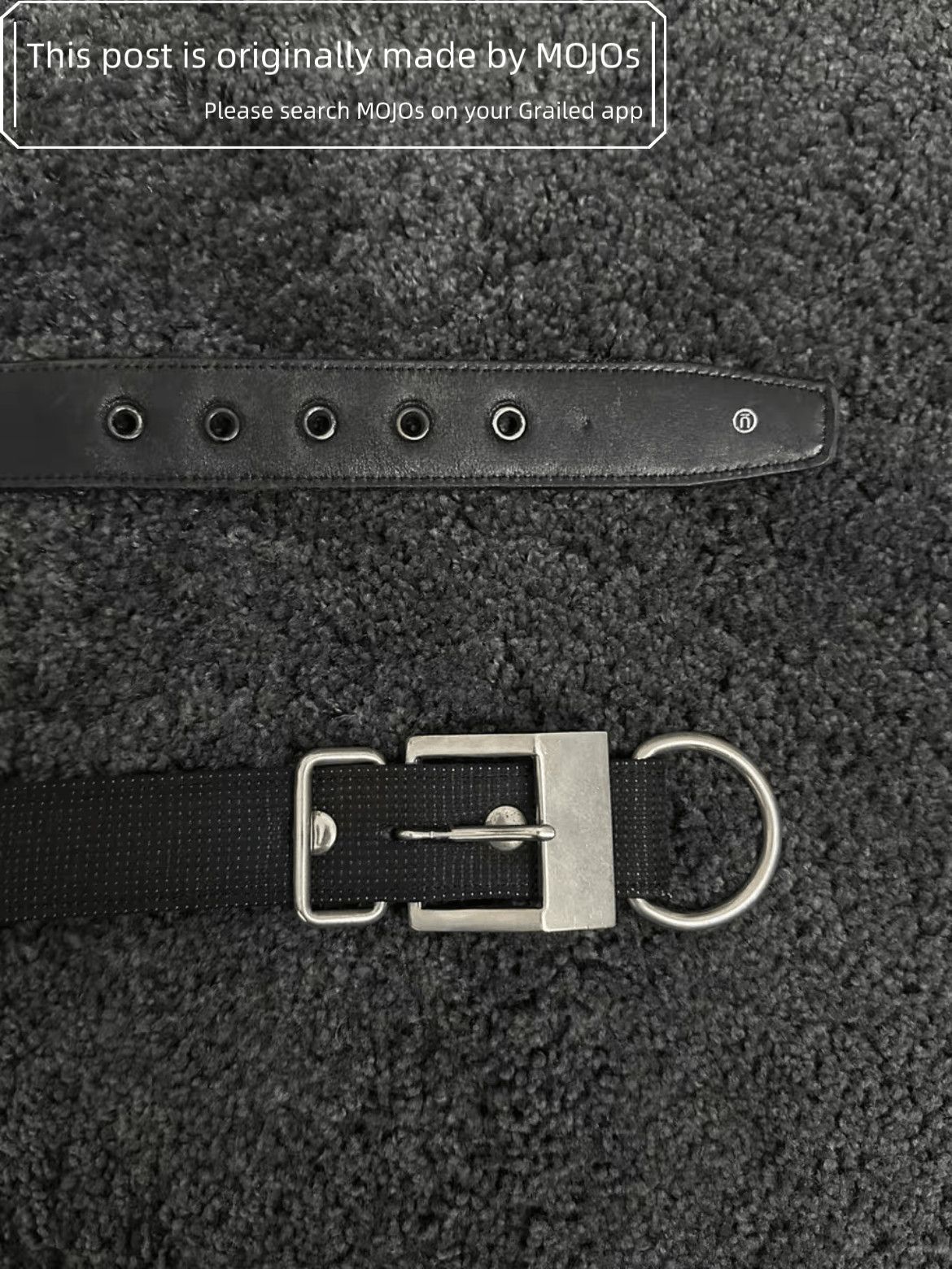 Undercover Undercover Double Side Buckle Belt Size ONE SIZE - 1 Thumbnail