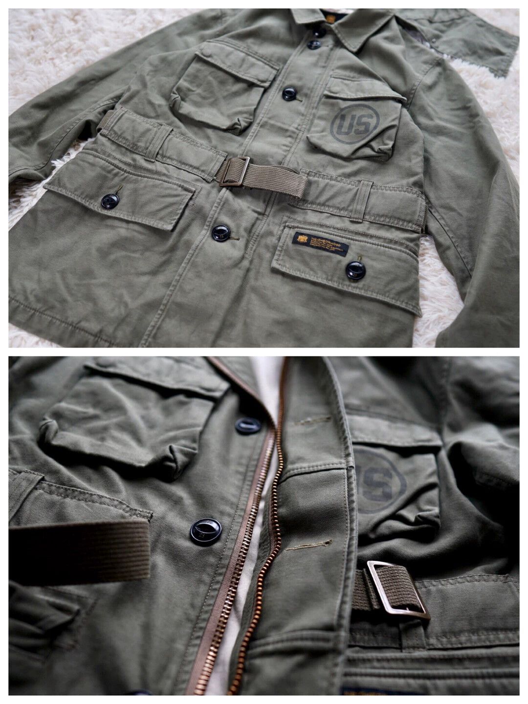 Neighborhood Neighborhood M65 15AW 4-Pocket Jacket S A+ Rare Size US S / EU 44-46 / 1 - 2 Thumbnail