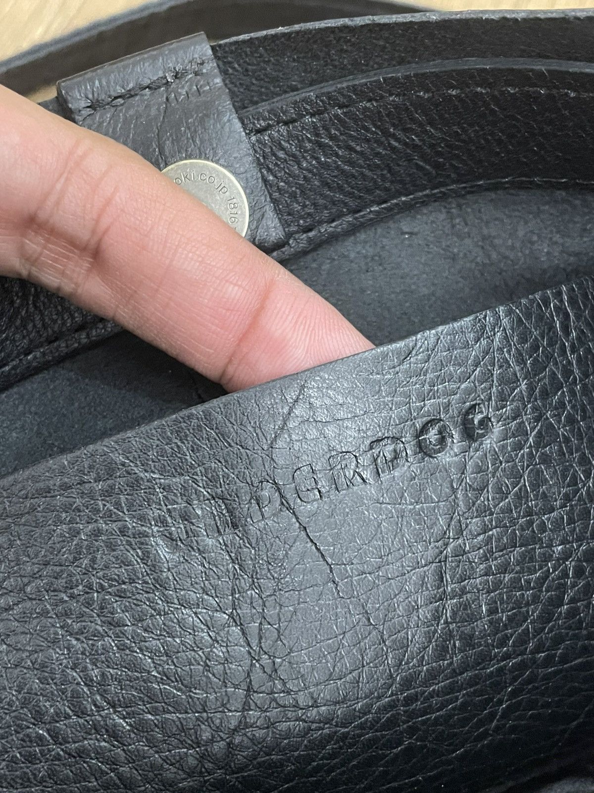 Japanese Brand UNDERDOG Japan Handmade Bag | Artisan Japan Leather Size ONE SIZE - 4 Thumbnail