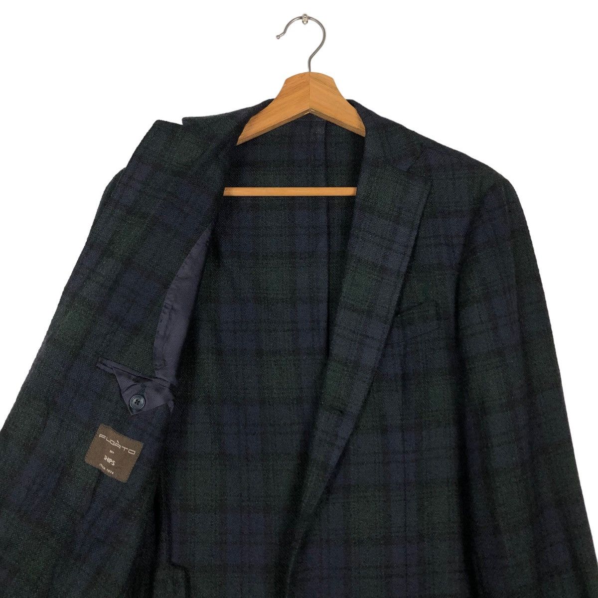 Issey Miyake 🔥Vintage Furgato Per Ships Japan Chore Jacket Tartan Design Size US M / EU 48-50 / 2 - 11 Thumbnail
