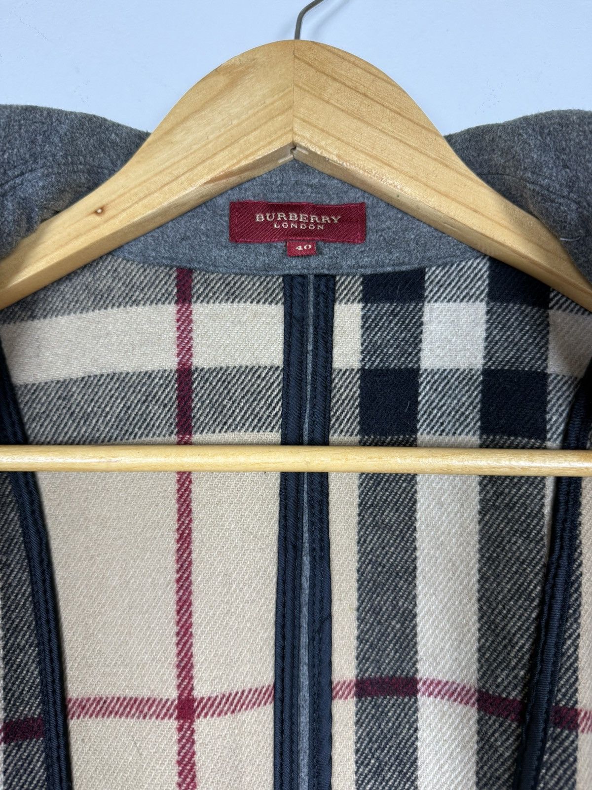 Burberry Burberry Nova Check Lining Belted Trench Coat Size US XS / EU 42 / 0 - 9 Thumbnail