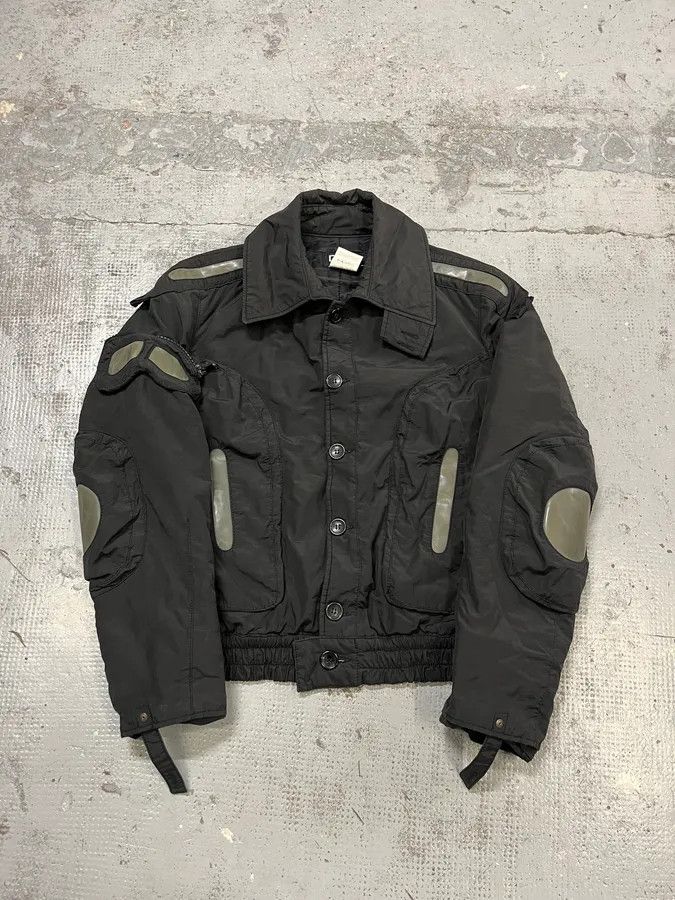 Dolce & Gabbana FW2004 Dolce & Gabbana Multi-Pocket Black Nylon Bomber Jacket Size US L / EU 52-54 / 3 - 1 Thumbnail