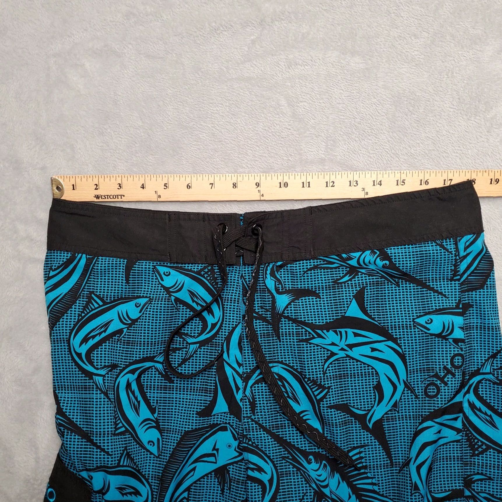 Vintage VINTAGE Old Harbor Board Shorts Mens 30 Blue Hybrid Fishing Fisherman Unlined Swim Size US 30 / EU 46 - 7 Thumbnail