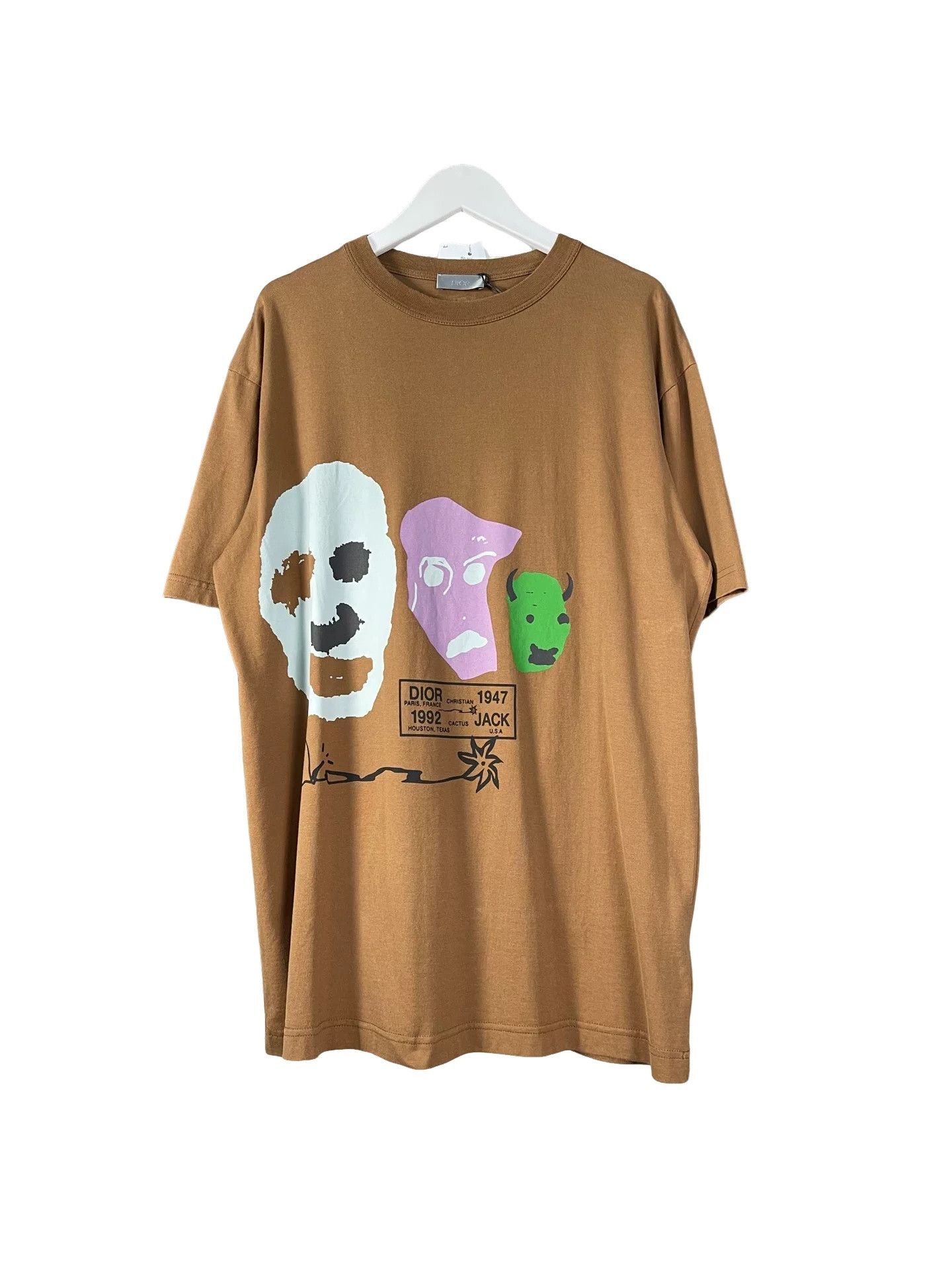 Dior Dior x Cactus Jack Faces T-Shirt Size XS Size US XS / EU 42 / 0 - 1 Thumbnail