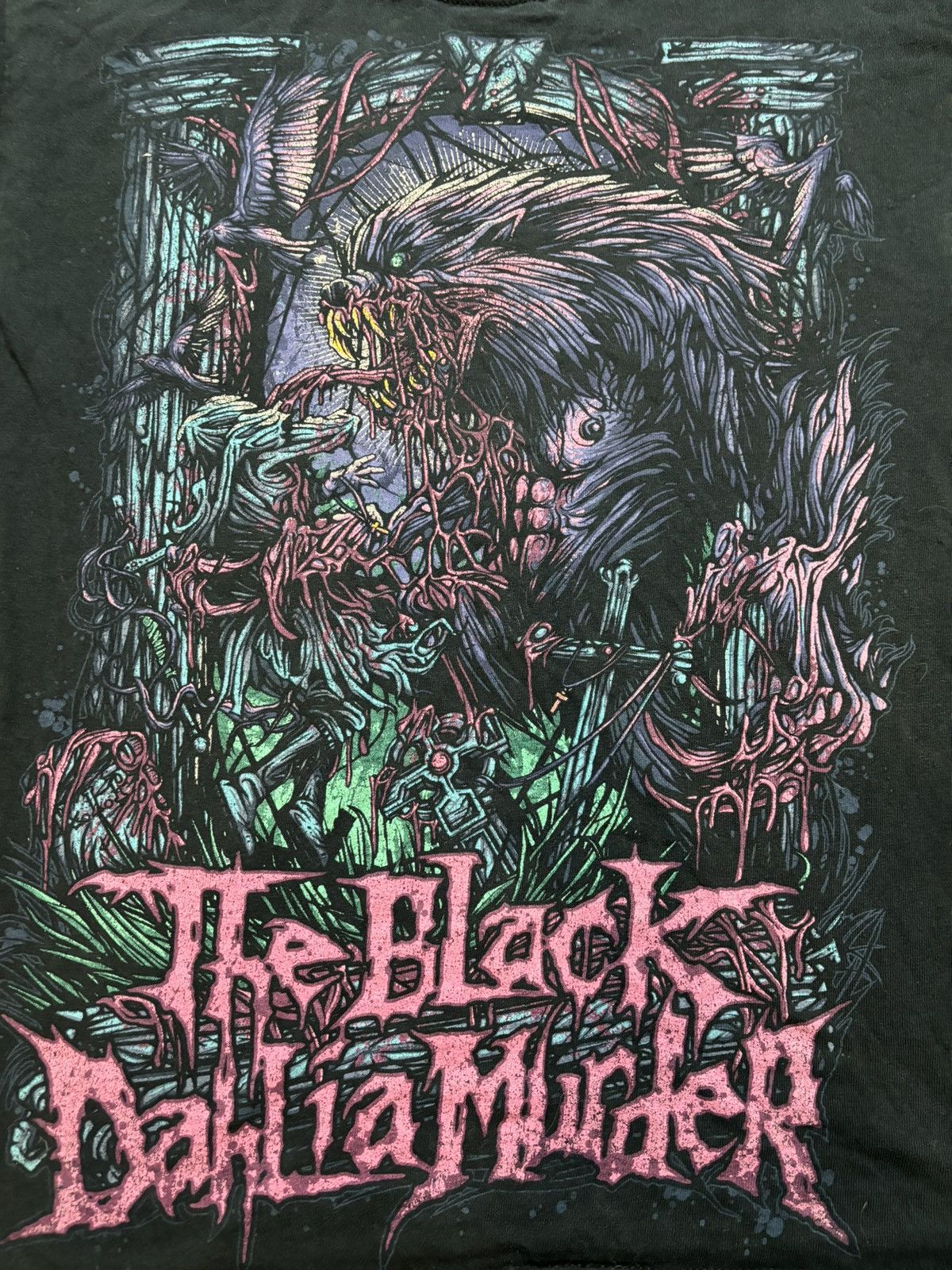 Band Tees Cheap The Black Dahlia Murder Opium T Shirt Size S / US 4 / IT 40 - 3 Thumbnail