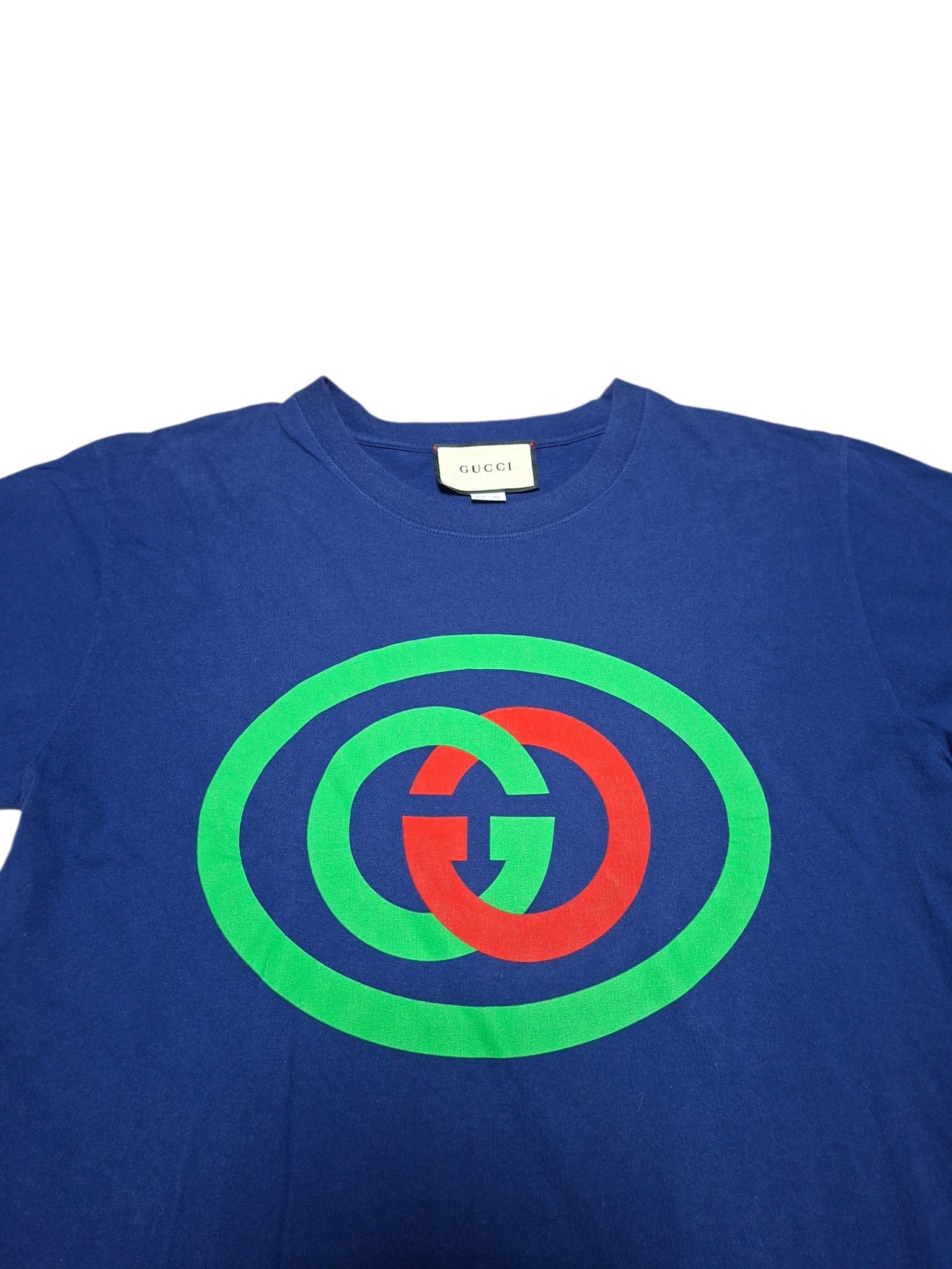 Gucci GUCCI LUXURY BIG LOGO MADE IN ITALY TEE Size US M / EU 48-50 / 2 - 2 Thumbnail