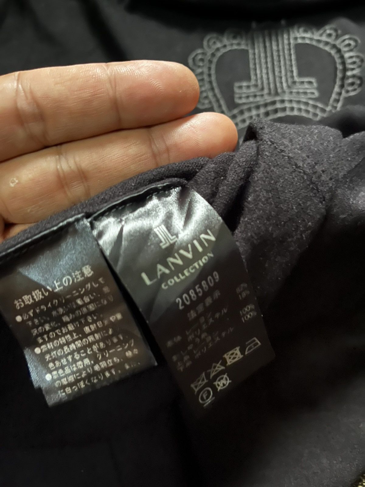 Lanvin Lanvin Hoodies Size US S / EU 44-46 / 1 - 6 Thumbnail