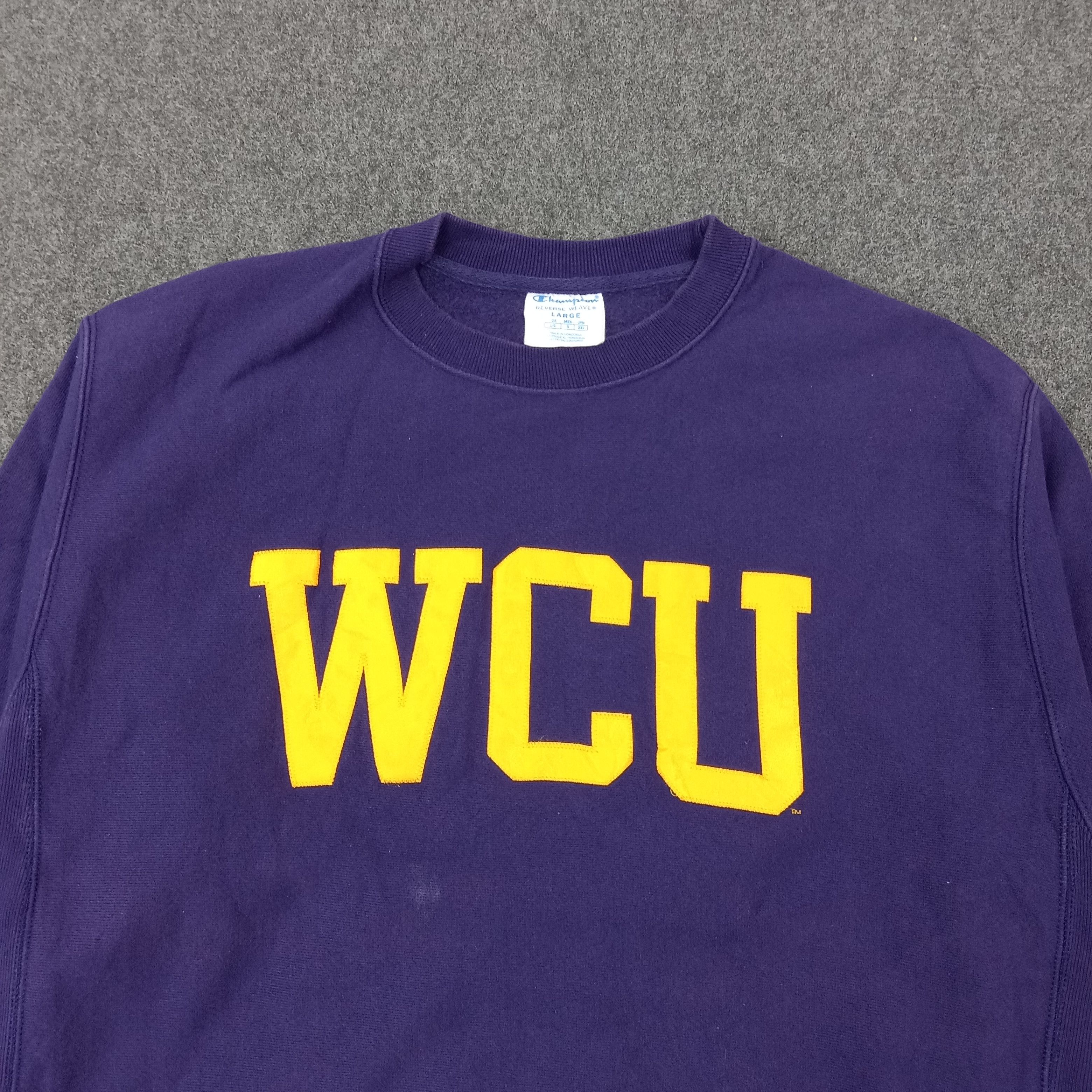 Champion Champion WCU Western Carolina University Sweatshirt C263N8 Size US L / EU 52-54 / 3 - 2 Thumbnail